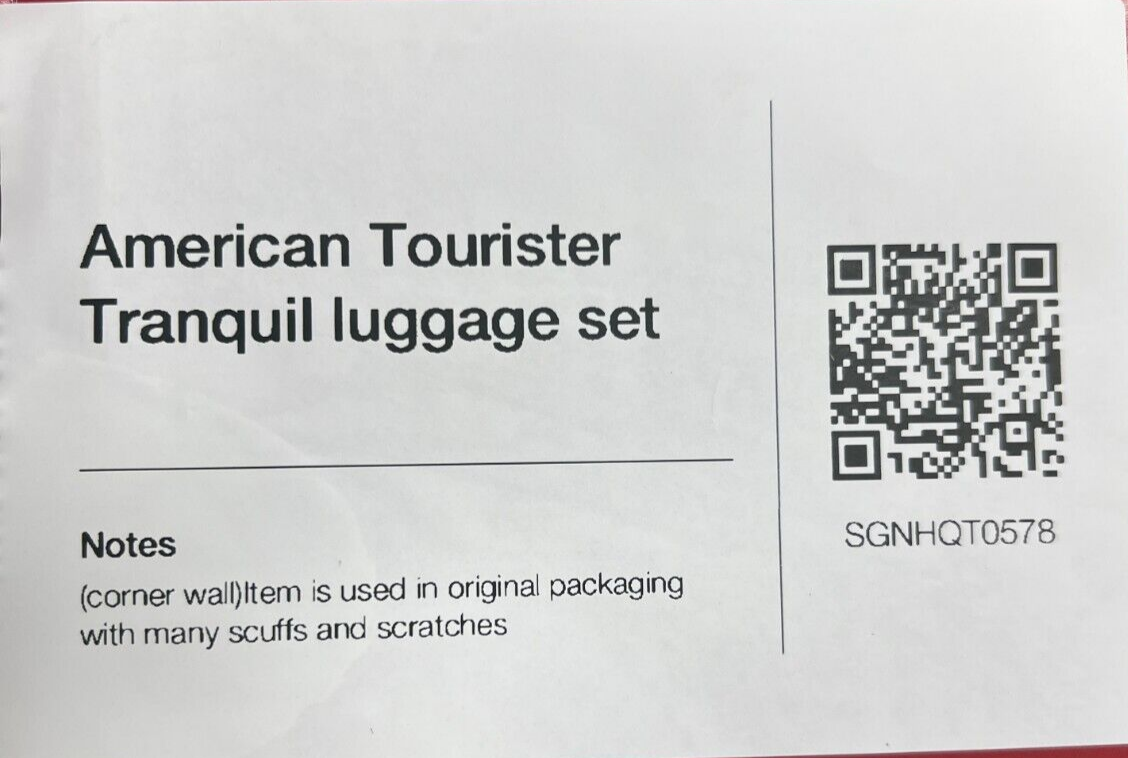 American Tourister Tranquil Hardside 3-Piece 28" 24" 20" Luggage Set in Black