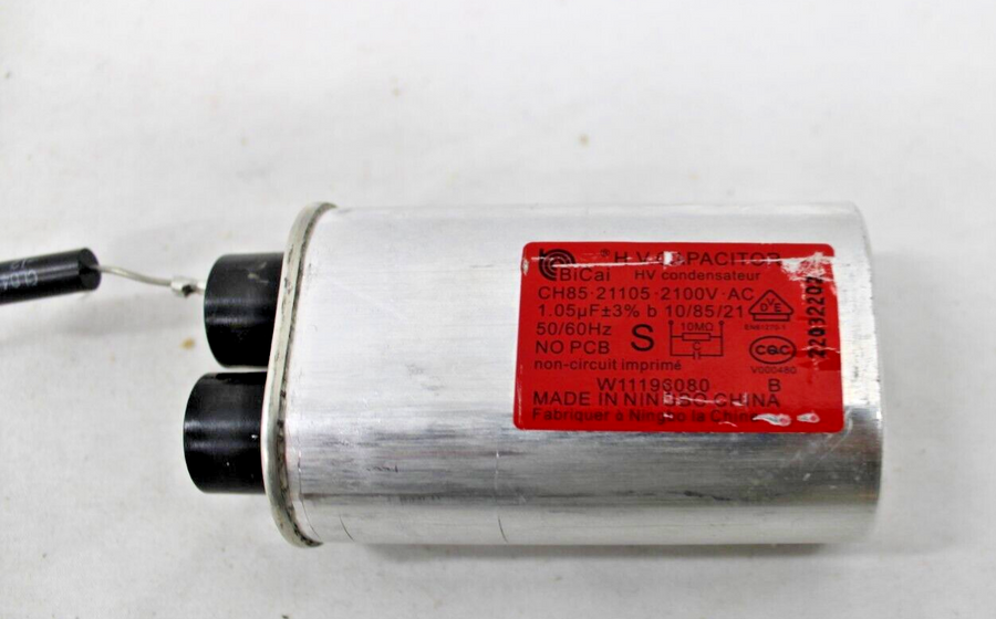 Whirlpool Microwave Capacitor from WML55011HS07 OEM W11213318 W11196080