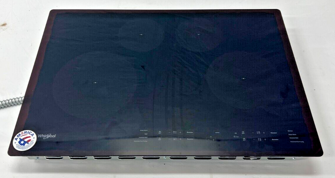 Whirlpool WCI55US0JB 30" Built-In Electric INDUCTION Cooktop w/ 4 Elements Black
