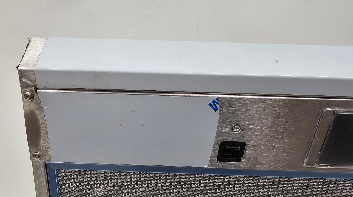 Whirlpool WVU17UC0JS 30"  Externally Vented Under-Cabinet Range Hood, LED Light