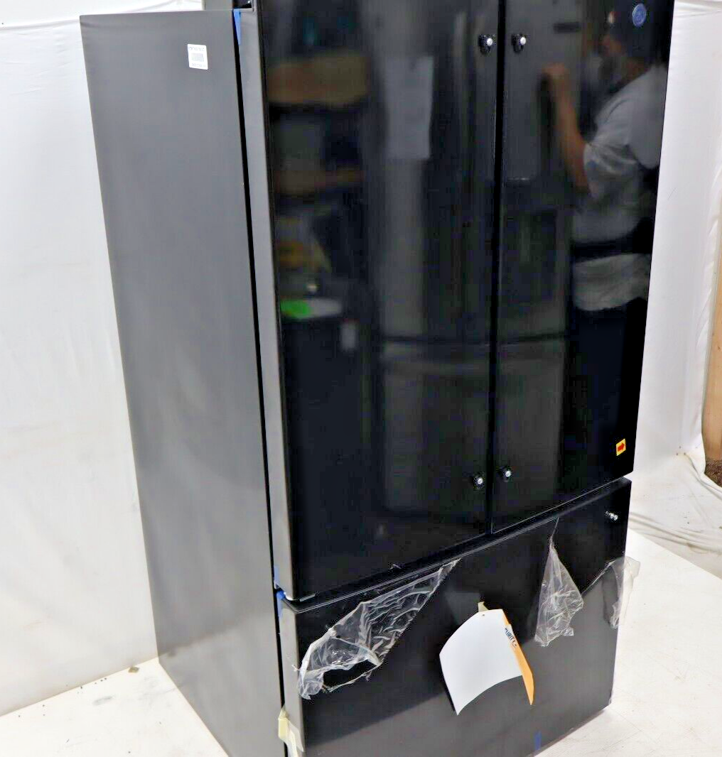 GE GNE27JGMBB 27.0 Cu. Ft. French-Door Refrigerator w/ Internal Water Dispenser