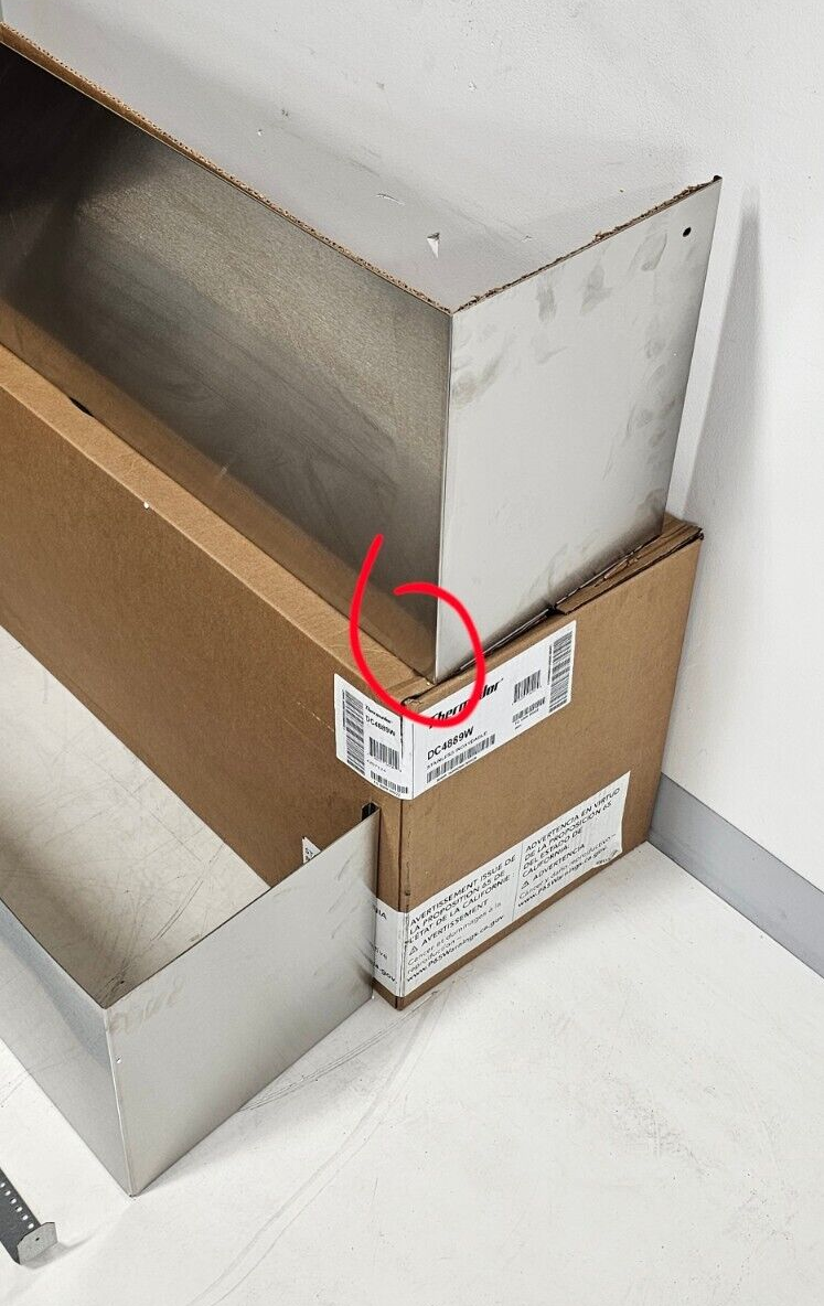 Thermador DC4889W Telescopic Duct Cover 4 Professional Series PH48GWS & PH48HWS