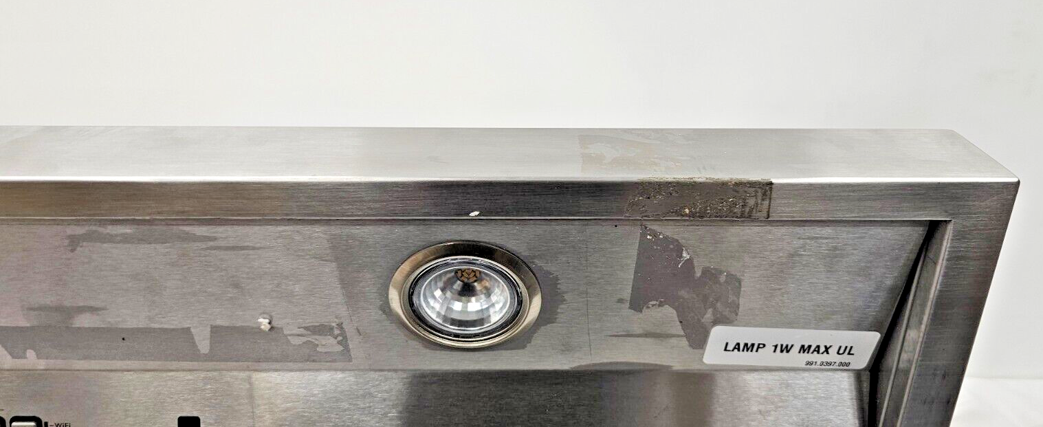 GE Profile UVW93642PSS 36" Convertible Commercial Style Wall-Mount Range Hood SS