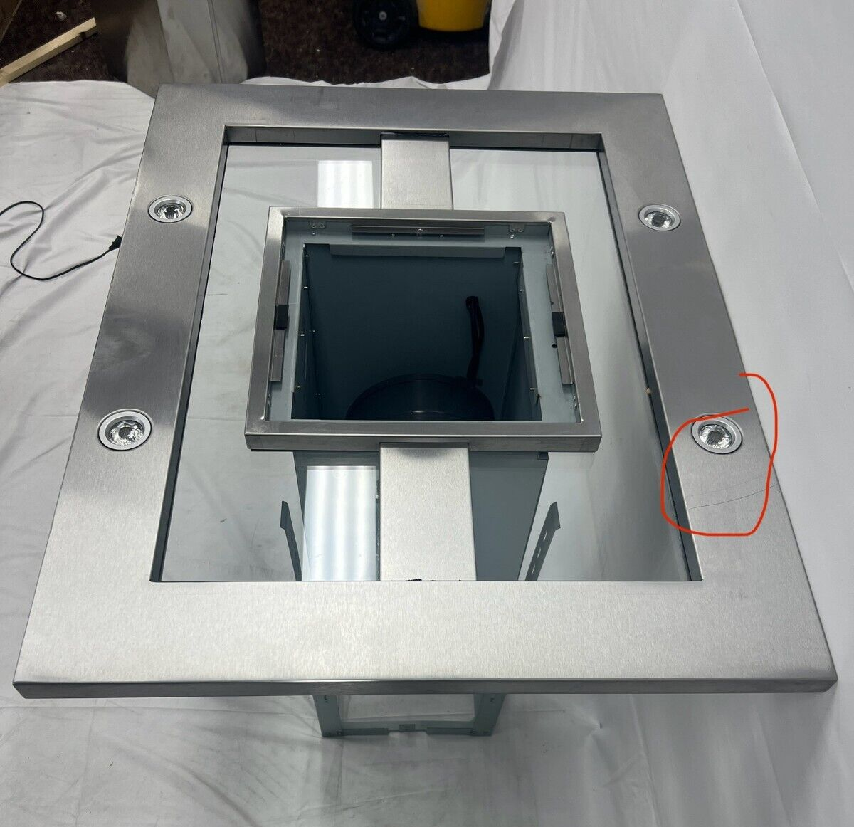 Zephyr Modena 36" 600 CFM Island Mount Range Hood w/ LED Light SS - ZMD-M90AS