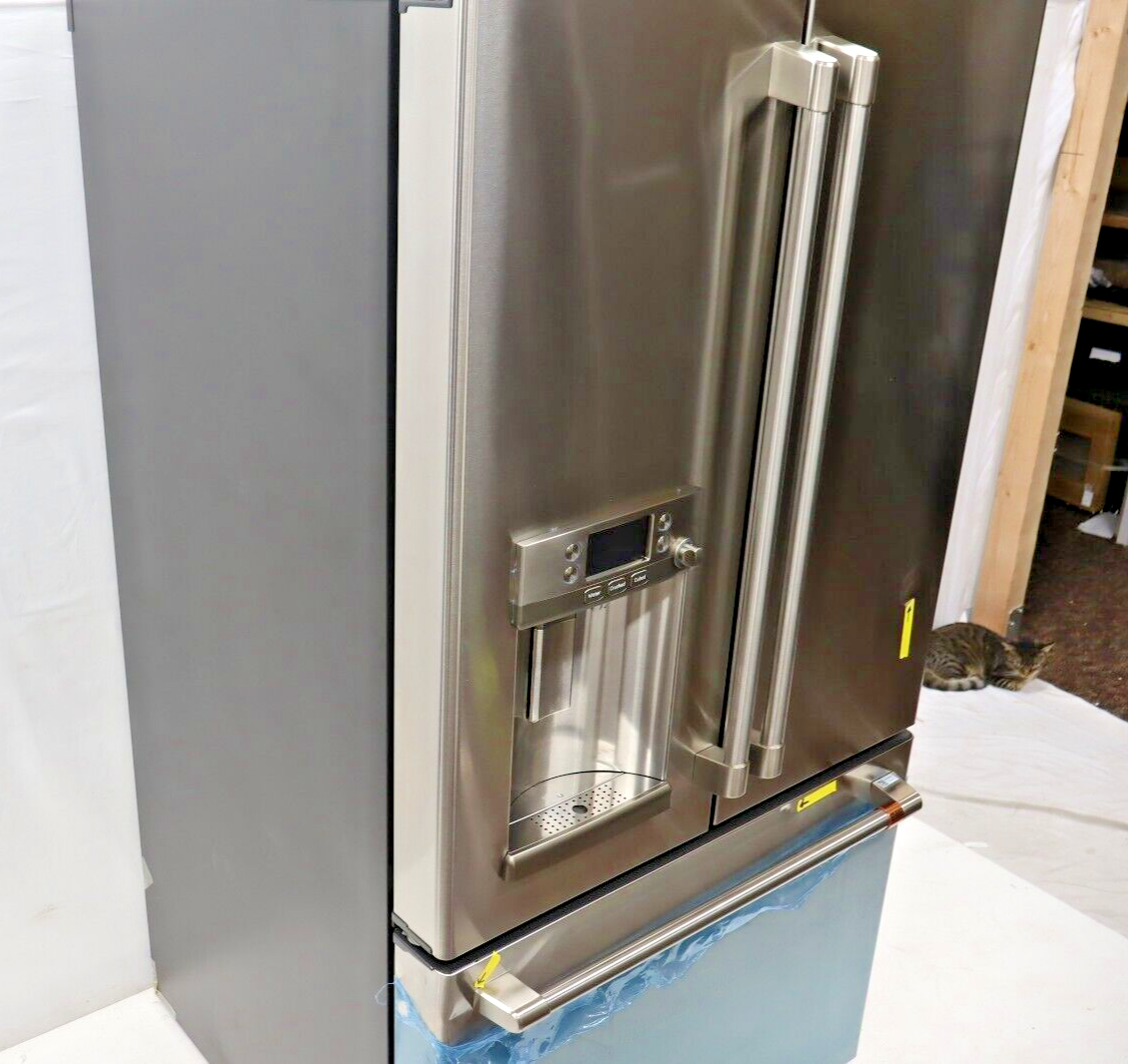 Cafe CFE28TP2MS1 - 27.8 Cu. Ft. French Door Smart Refrigerator w/ Hot Water