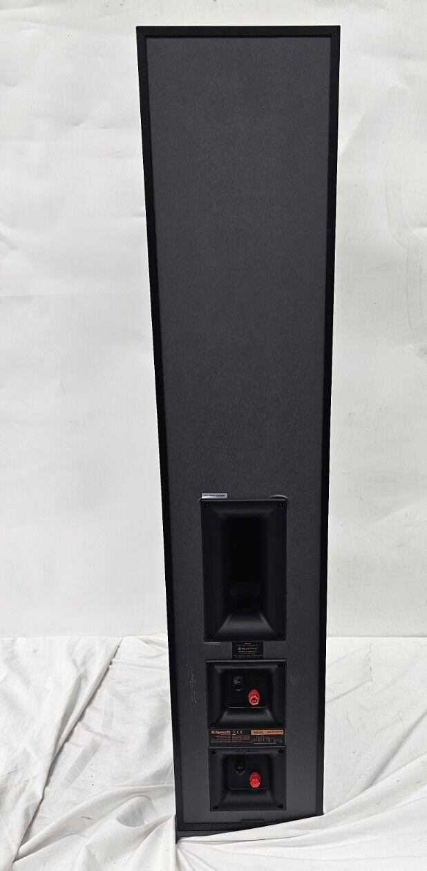 Klipsch R-625FA Powerful Dolby Atmos Floorstanding Single Home Speaker ~ Black