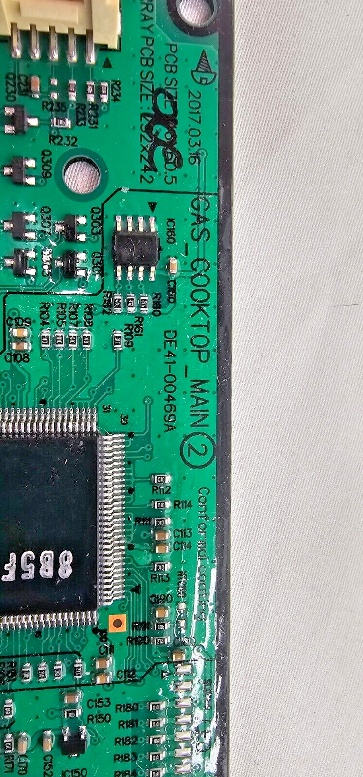 Genuine Samsung Cooktop NA30N6555TS Control Board OEM DE94-03890A PCB ASSEMBLY