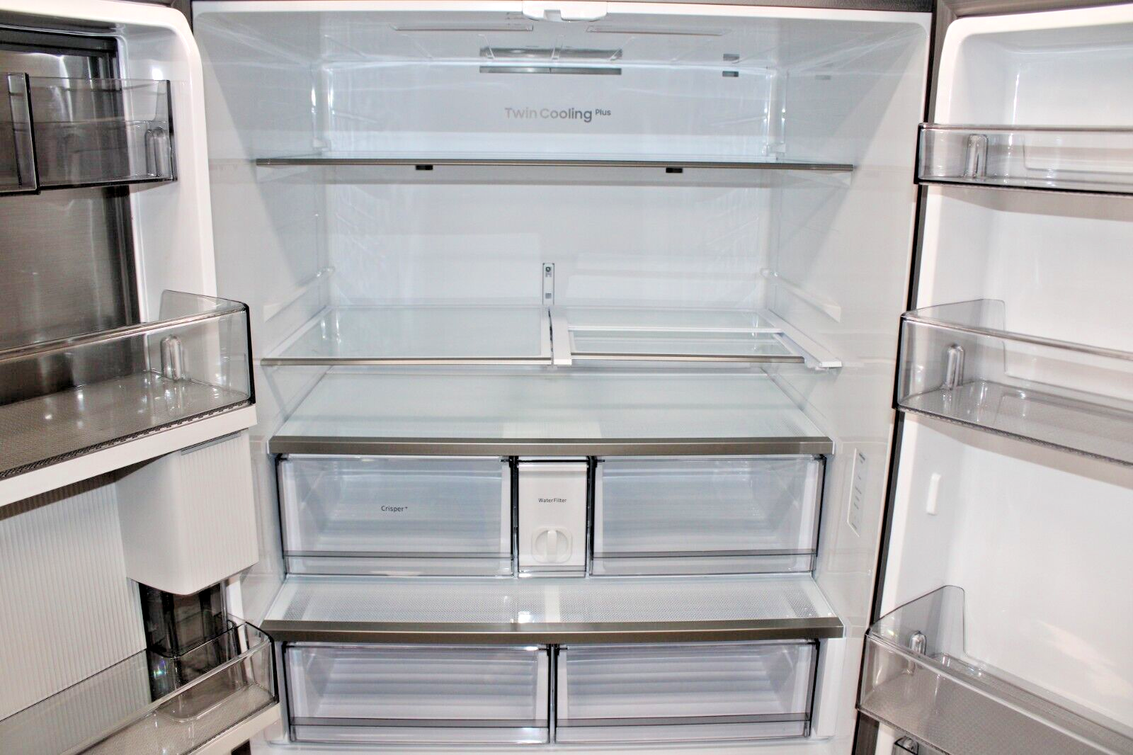 Samsung - BESPOKE 30 cu. ft. 3-Door French Door Smart Refrigerator