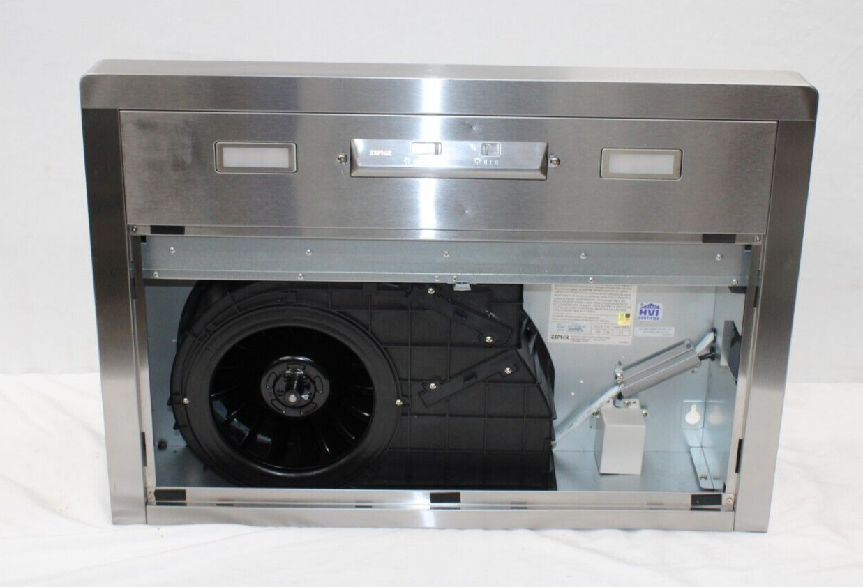 Zephyr Gust AK7100BS-BF 30" 400 CFM Under Cabinet Range Hood, Convertible in SS
