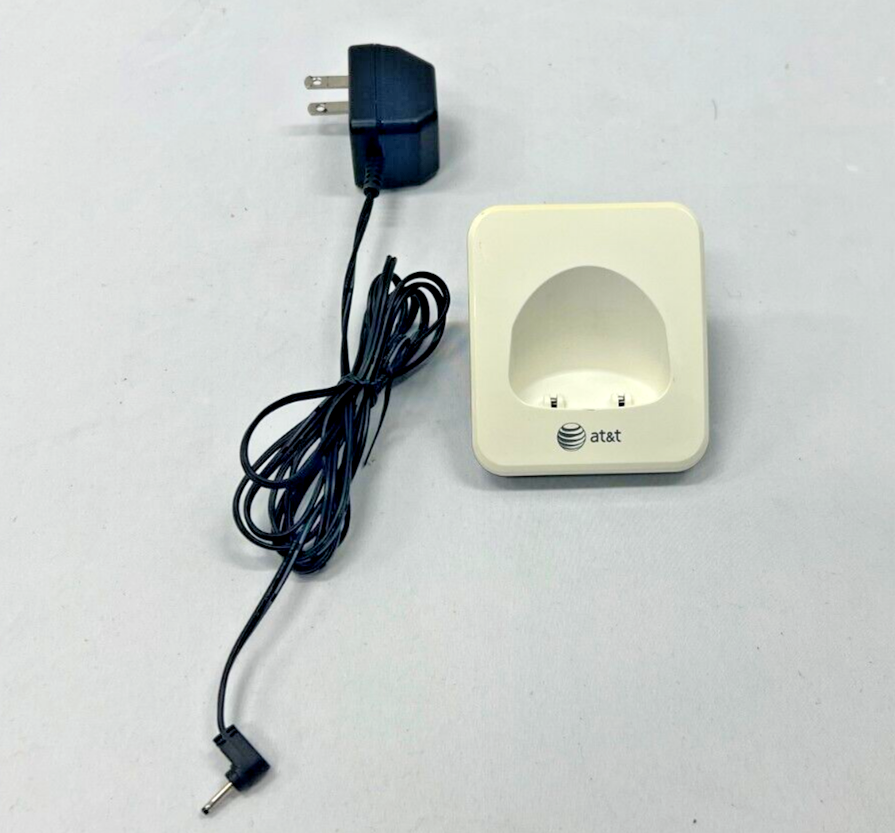 AT&T EL52253 DECT 6.0 Charging Cradle Dock W/ AC Power Supply