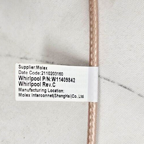 Genuine OEM Whirlpool Oven Antenna Assembly (W11537624) W11409842 WOD51EC0HS02