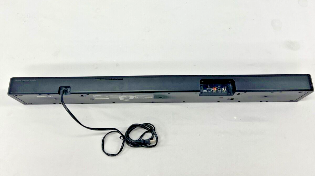 Yamaha ATS-1050 Bluetooth Soundbar w/ Dual Built-In Subwoofers, Ultra Slim