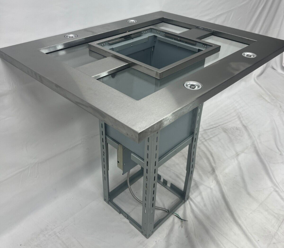 Zephyr Modena 36" 600 CFM Island Mount Range Hood w/ LED Light SS - ZMD-M90AS