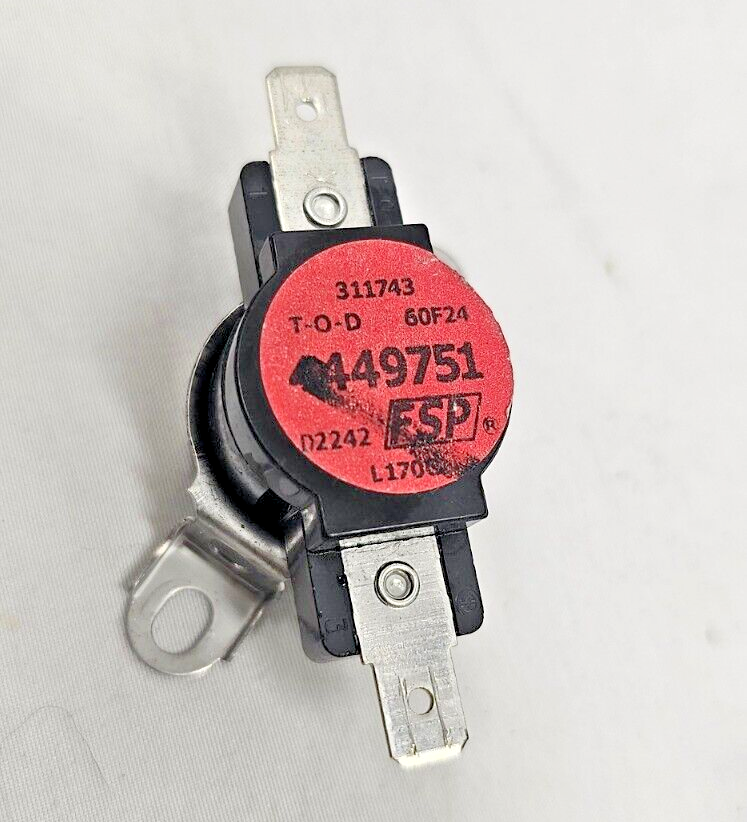 Kitchenaid Whirlpool Range Oven High-Limit Thermostat WP4449751 4449751