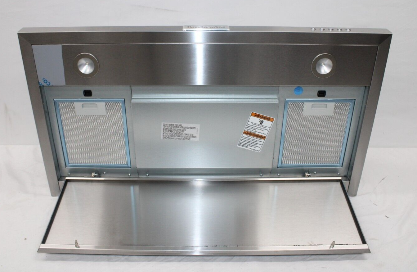 KitchenAid KVWB406DSS 36" Convertible  400 CFM Wall Mount Chimney Range Hood