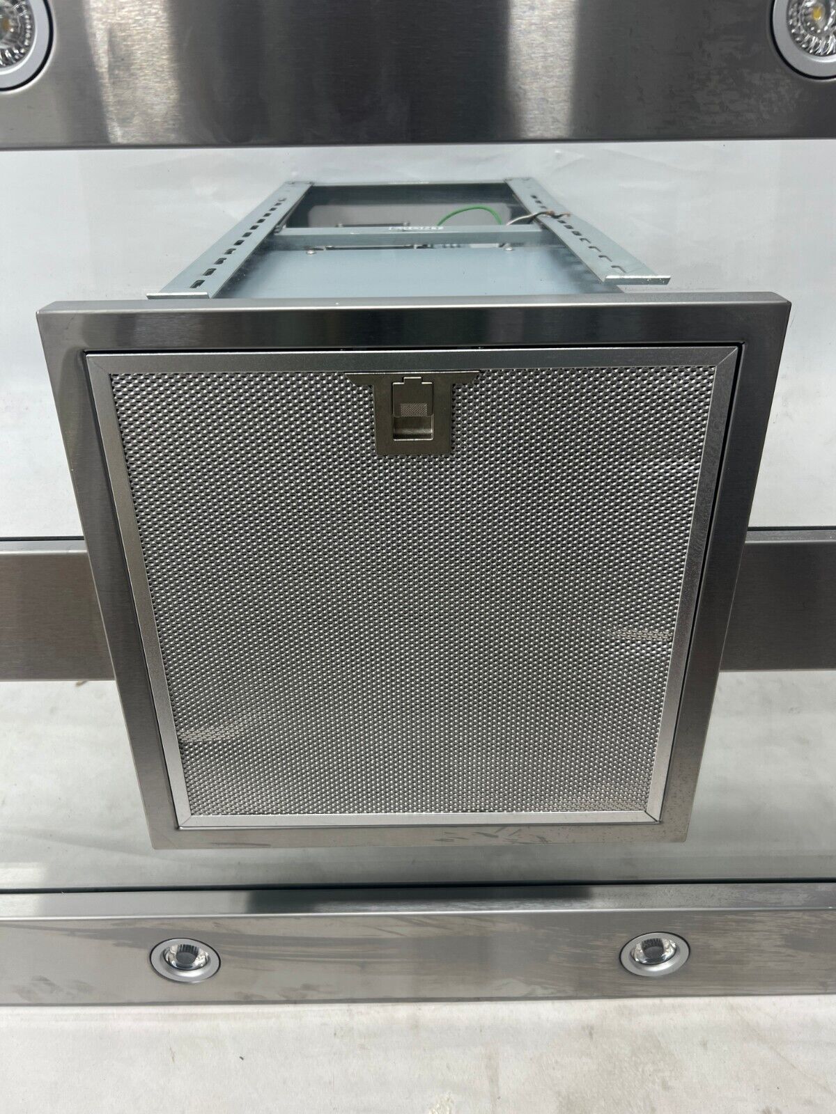 Zephyr Modena 36" 600 CFM Island Mount Range Hood w/ LED Light SS, ZMD-M90AS