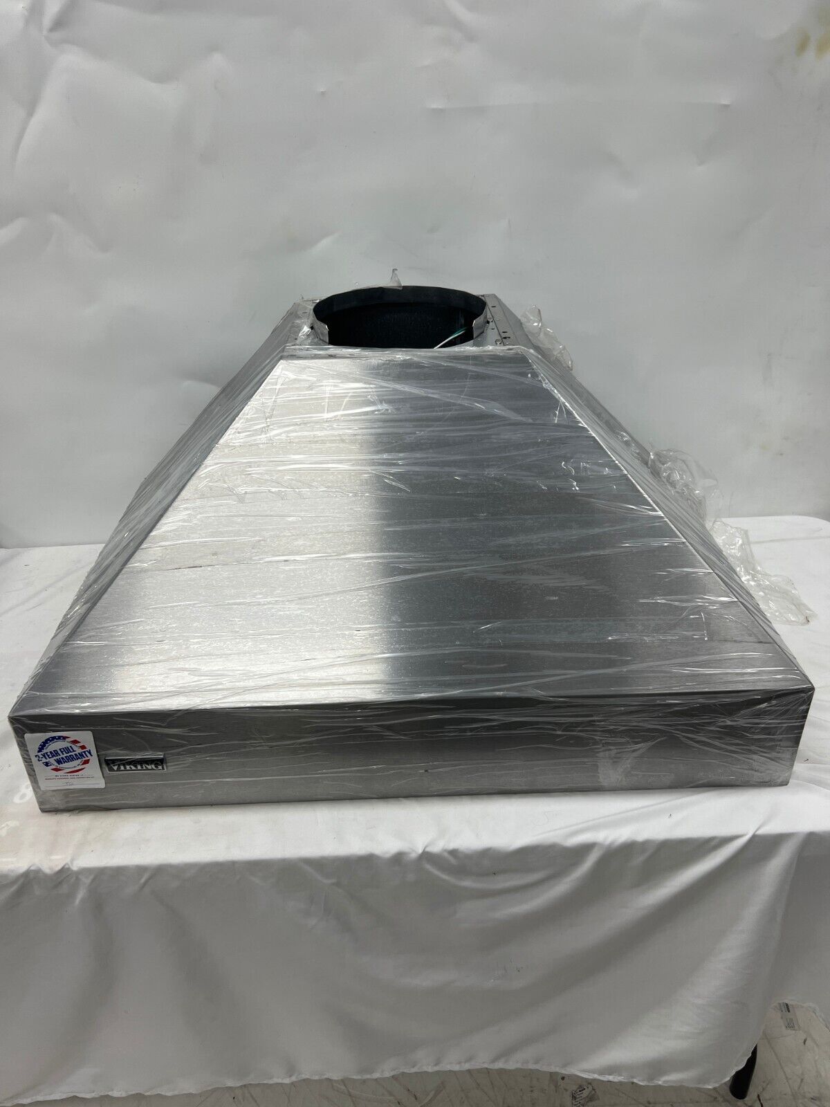 Viking 36" 5 Series Wall Mount Chimney Range Hood VCWH53648SS, No Blower