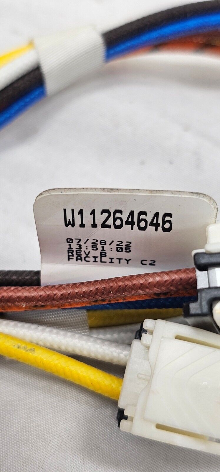 Genuine KitchenAid Whirlpool OEM Range Oven Wire Harness W11264646