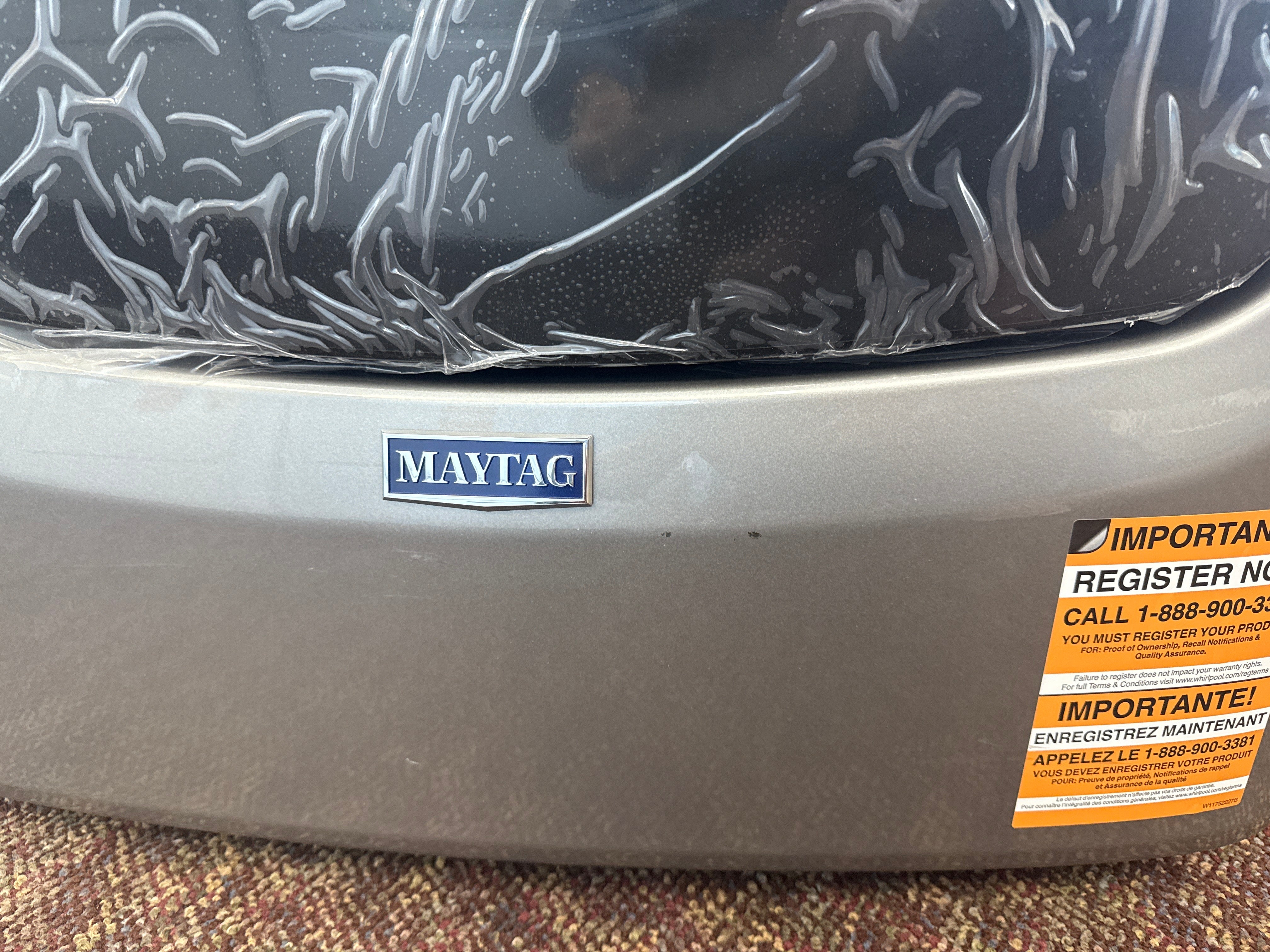 Maytag MHW6630HC 4.8 Cu. Ft Washer Front Load Steam ENERGY STAR Metallic Slate