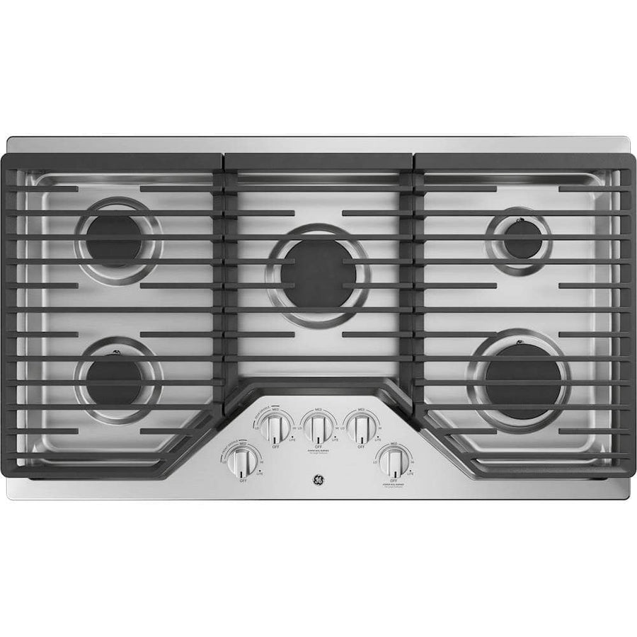 GE JGP5036SLSS 36" Cooktop BuiltIn Stainless Steel - Image 1