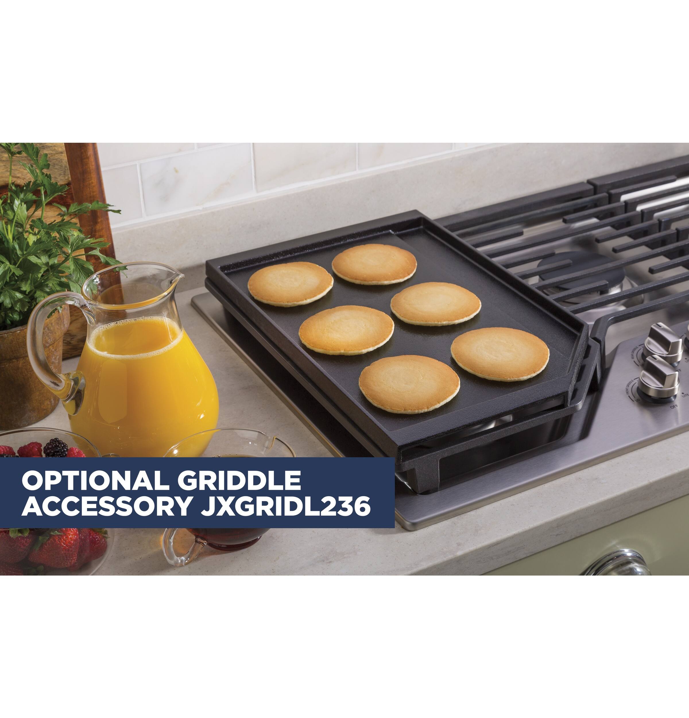 GE JGP5036SLSS 36" Cooktop BuiltIn Stainless Steel - Image 6