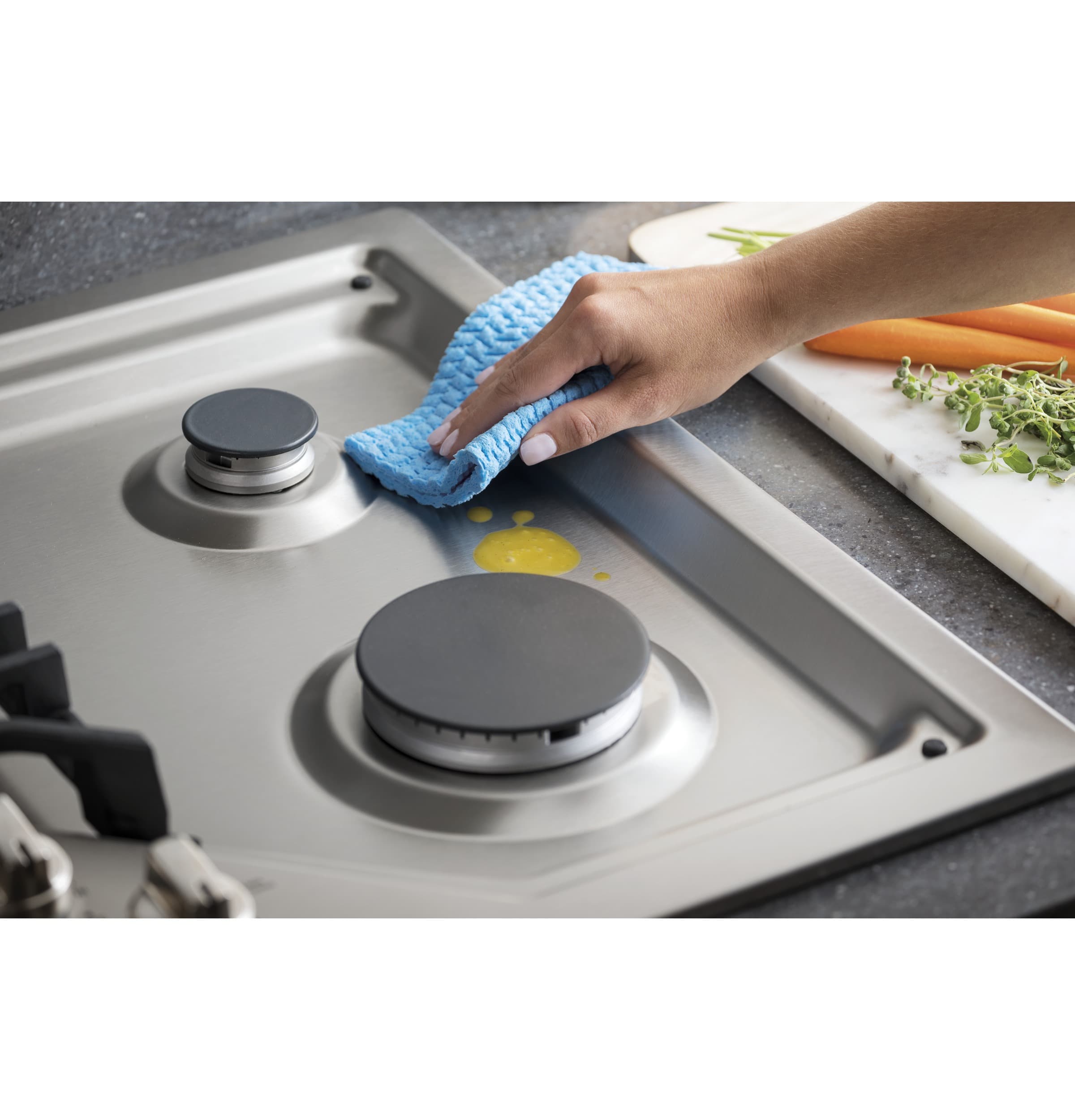 GE JGP5036SLSS 36" Cooktop BuiltIn Stainless Steel - Image 7