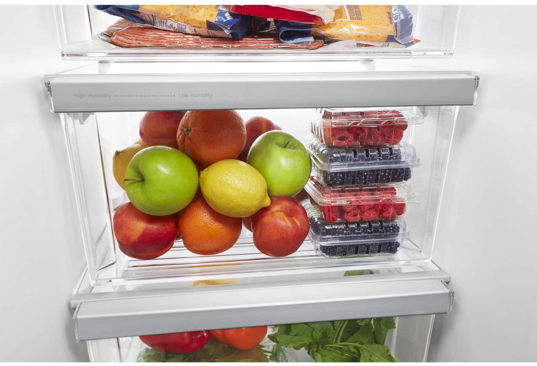 Whirlpool WRS325SDHZ 24.6 Cu. Ft  36" Side-by-Side Refrigerator, Stainless Steel - Image 7