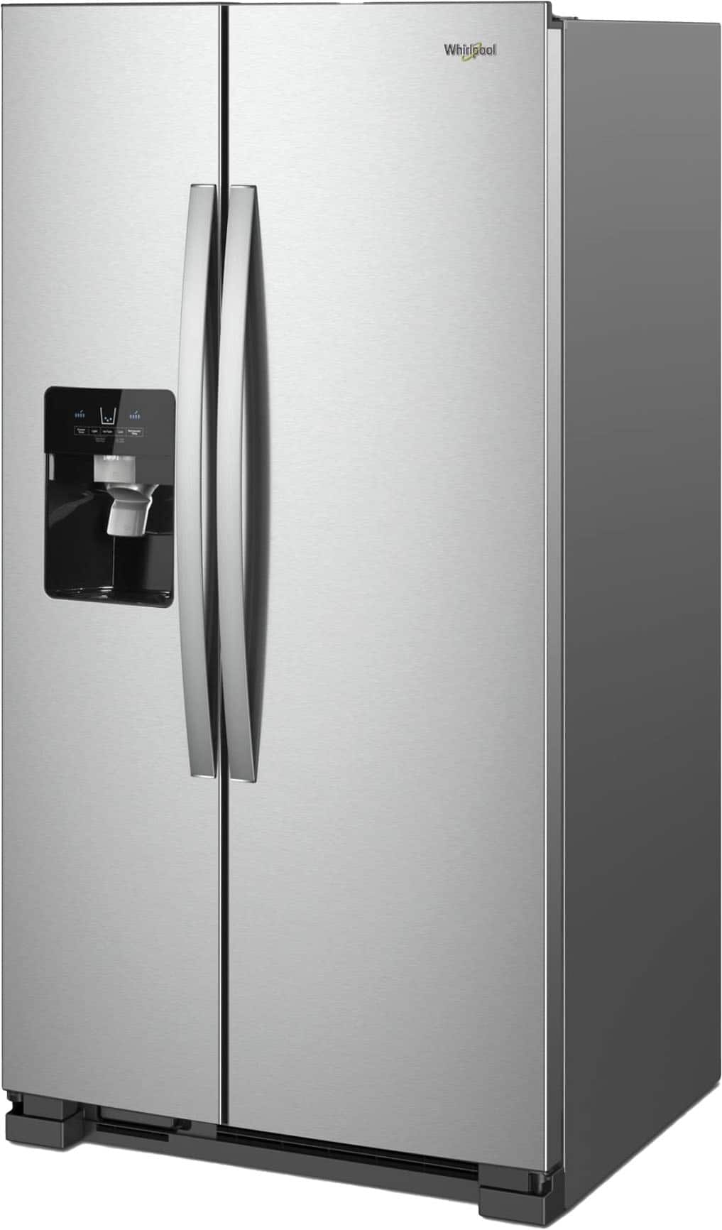 Whirlpool WRS325SDHZ 24.6 Cu. Ft  36" Side-by-Side Refrigerator, Stainless Steel - Image 5