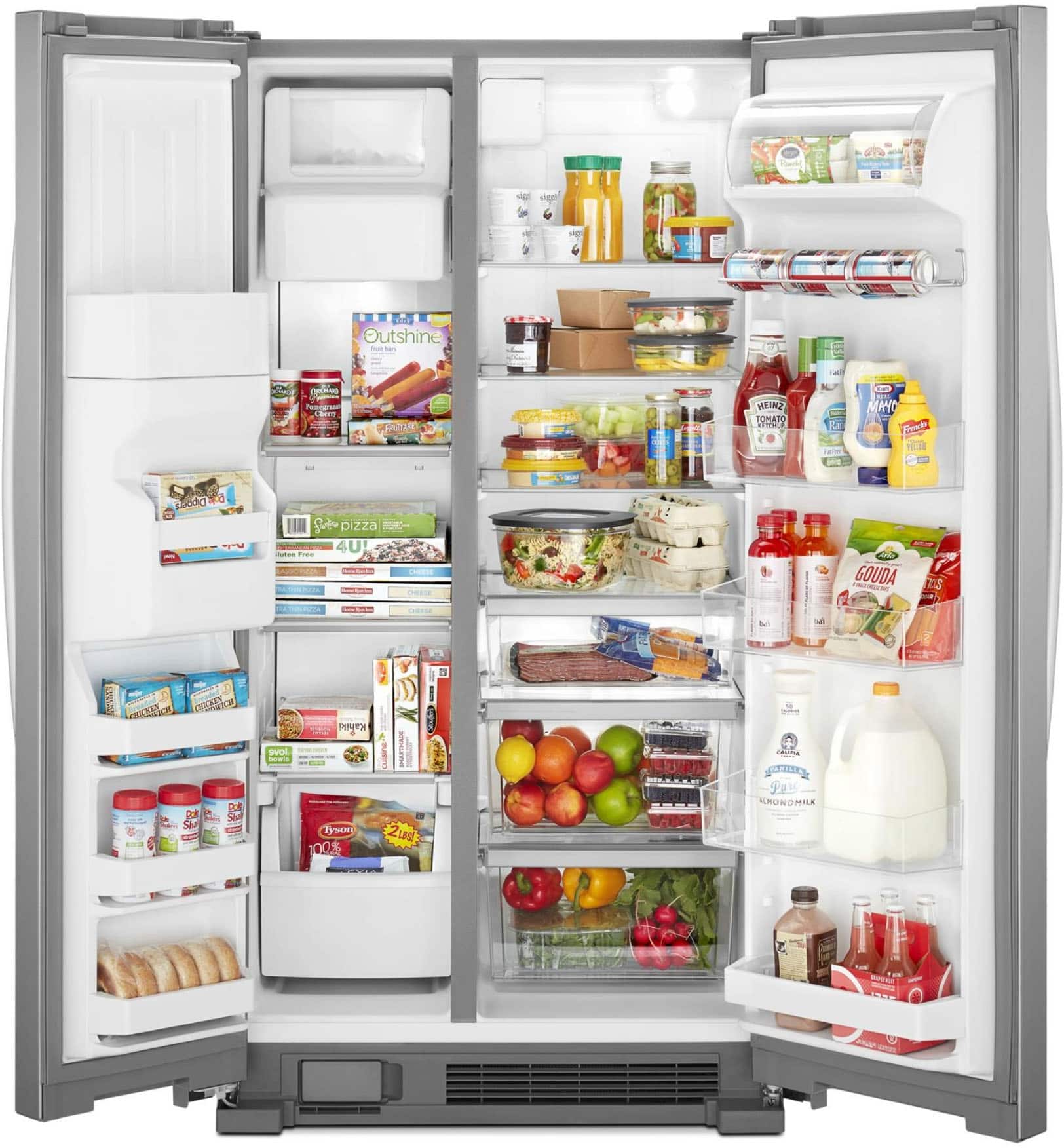 Whirlpool WRS325SDHZ 24.6 Cu. Ft Refrigerator SidebySide ENERGY STAR - Image 3