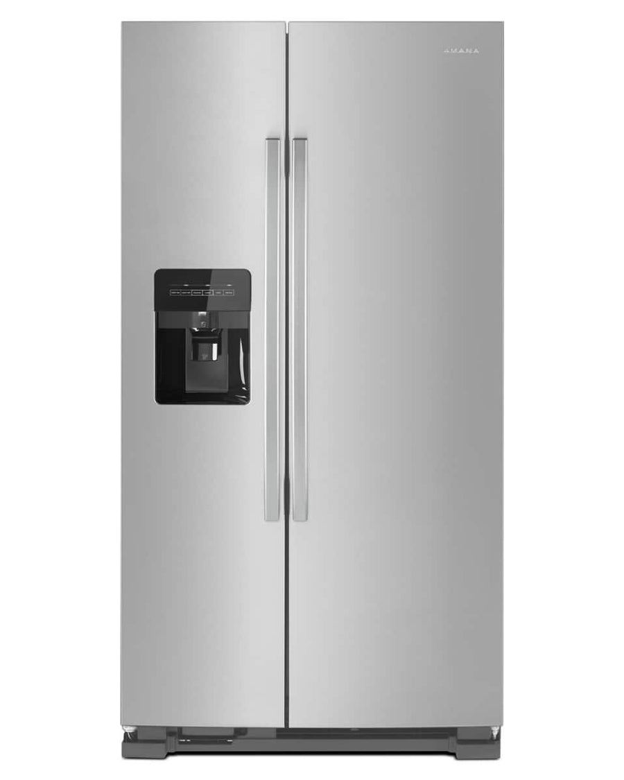 Amana ASI2575GRS 24.5 Cu. Ft 36" Side-by-Side Refrigerator, Stainless Steel - Image 1