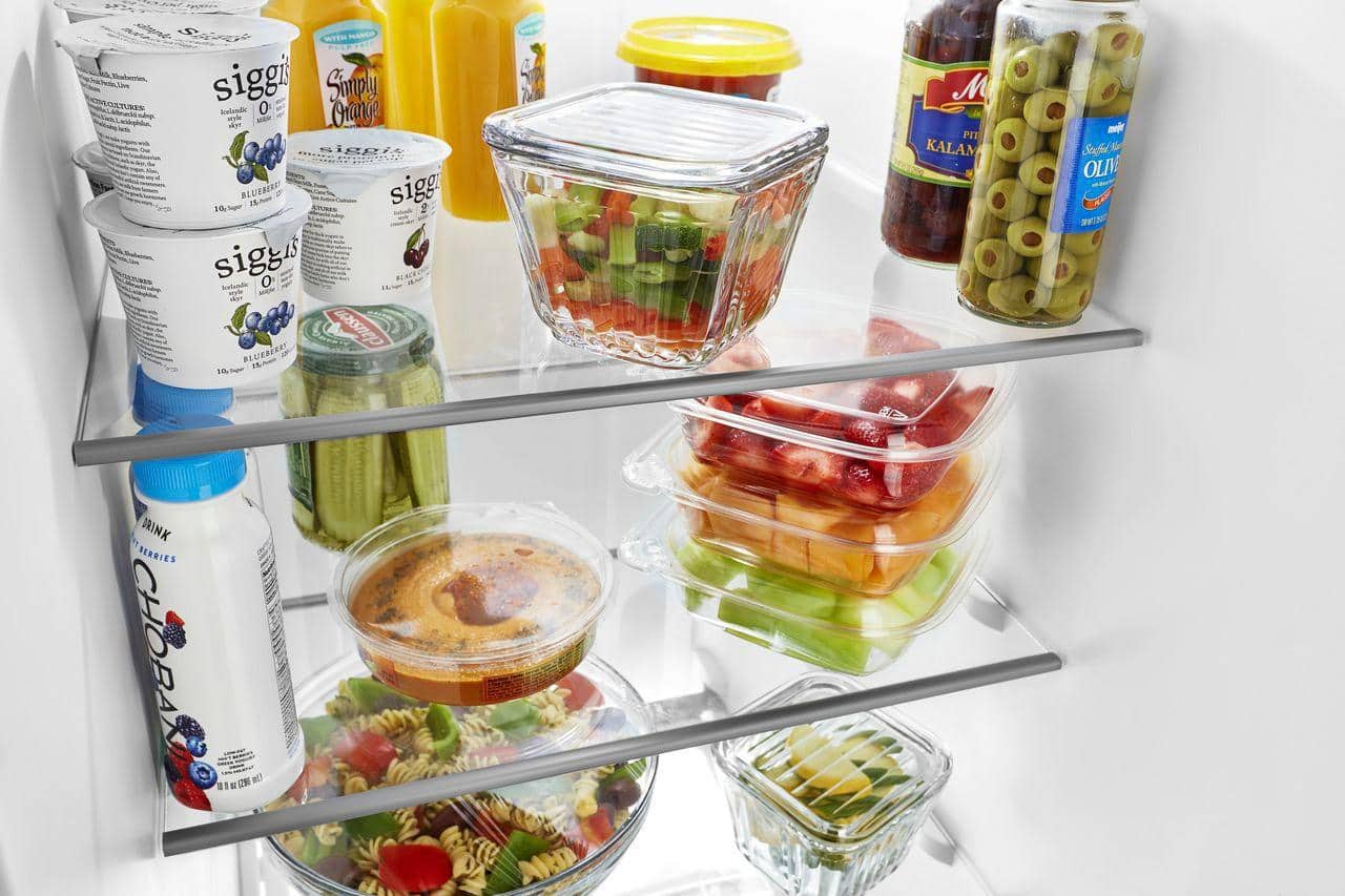 Whirlpool WRS321SDHZ 21.4 Cu. Ft 33" Side-by-Side Refrigerator, Stainless Steel - Image 5