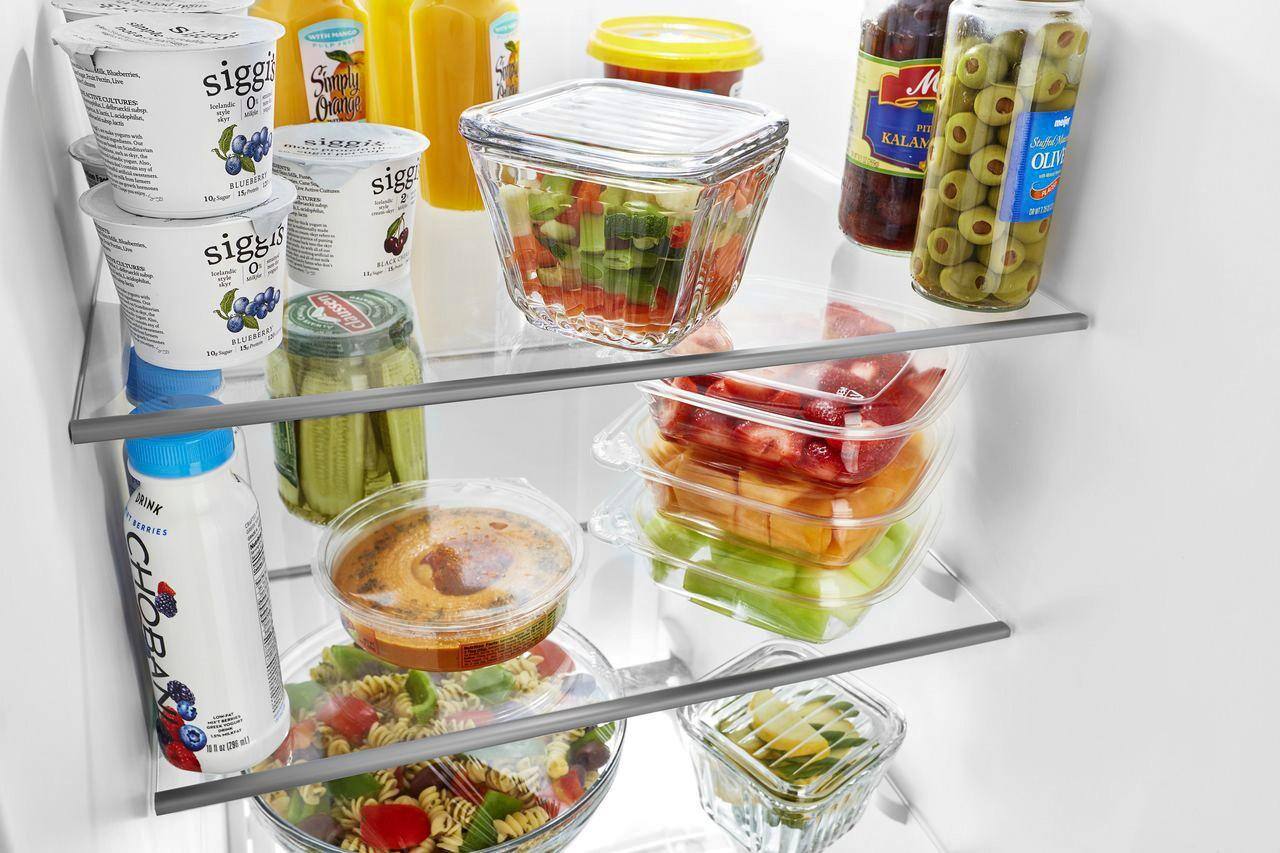 Whirlpool WRS321SDHZ 21.4 Cu. Ft 33" Side-by-Side Refrigerator, Stainless Steel - Image 5