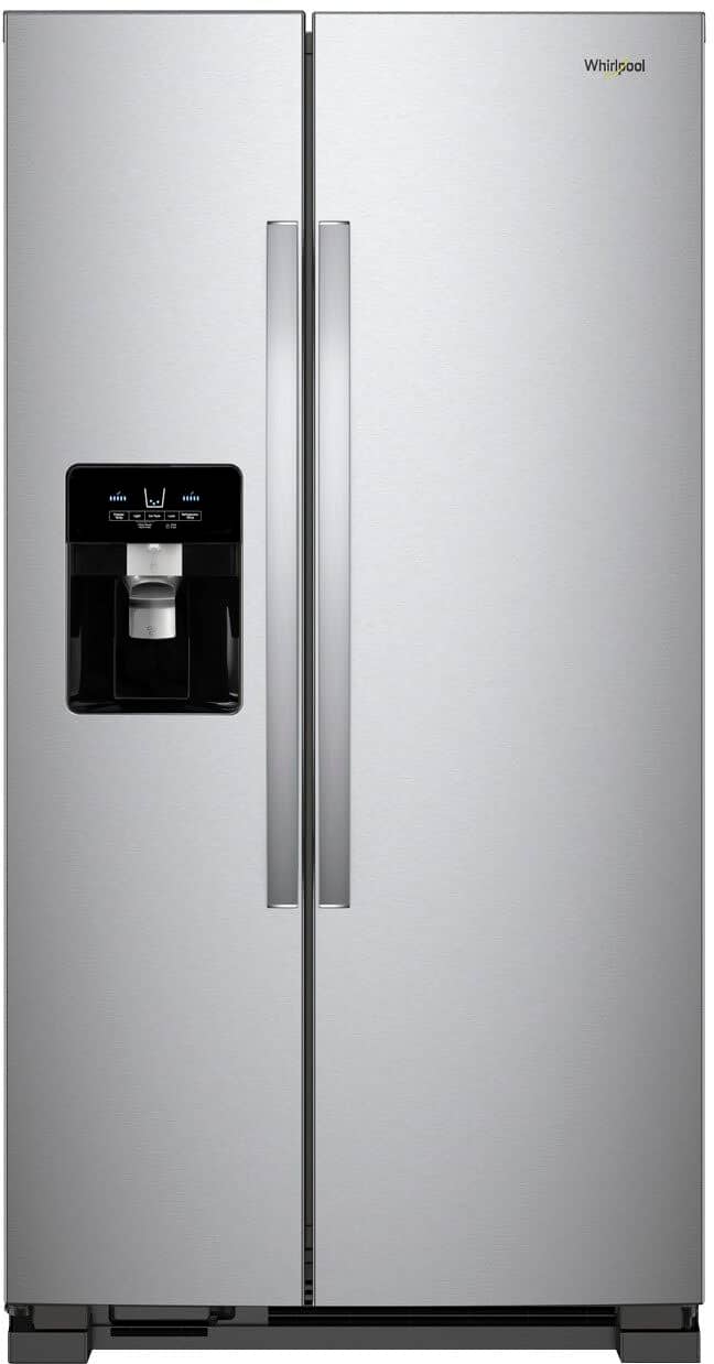 Whirlpool WRS555SIHZ 24.5 Cu. Ft 36" Side-By-Side Refrigerator, Stainless Steel - Image 1