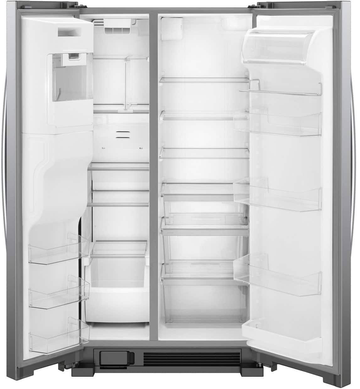Whirlpool WRS555SIHZ 24.5 Cu. Ft 36" Side-By-Side Refrigerator, Stainless Steel - Image 2