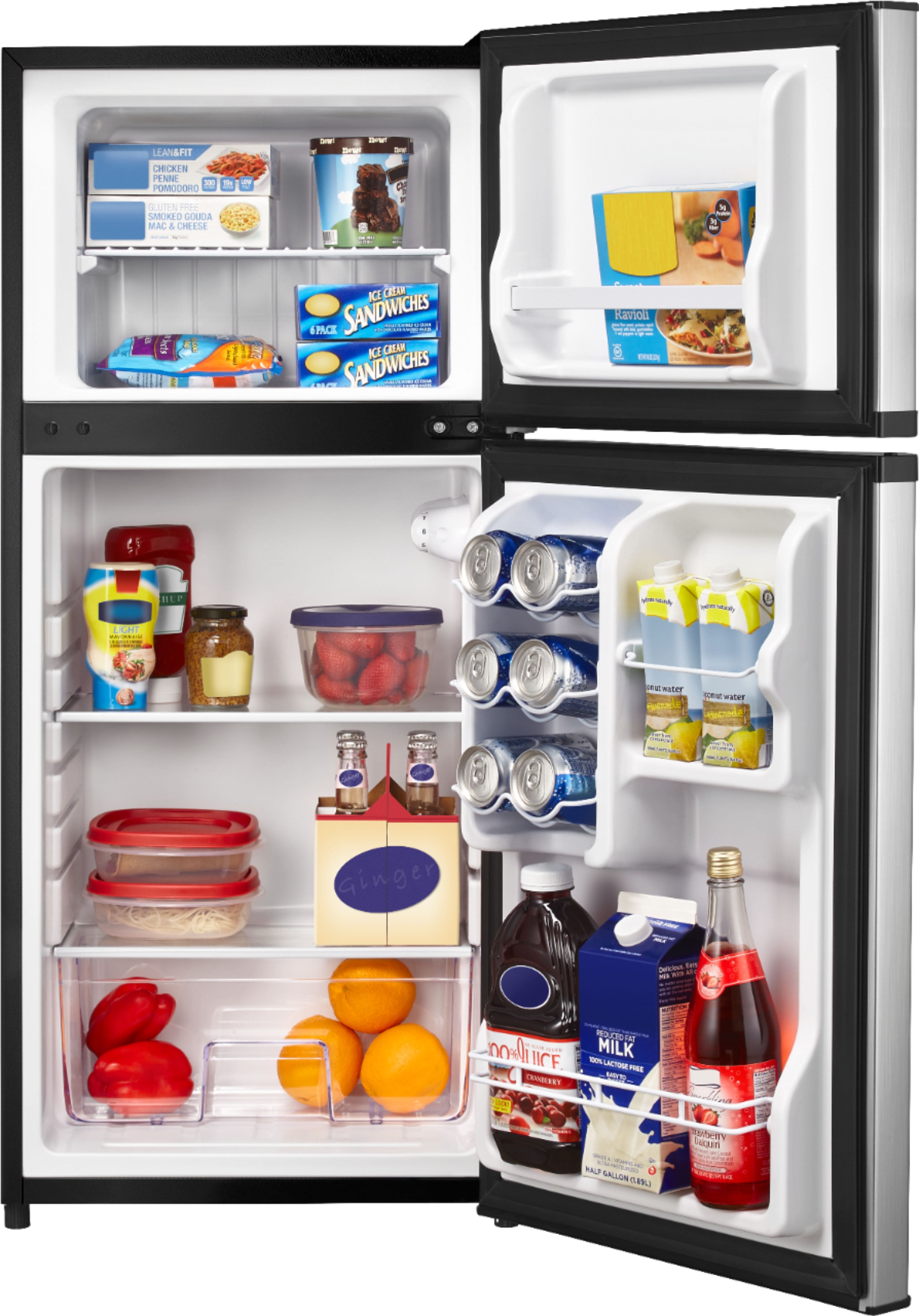 Insignia NSCF43SS9 4.3 Cu. Ft Freezer Top Freezer ENERGY STAR - Image 6