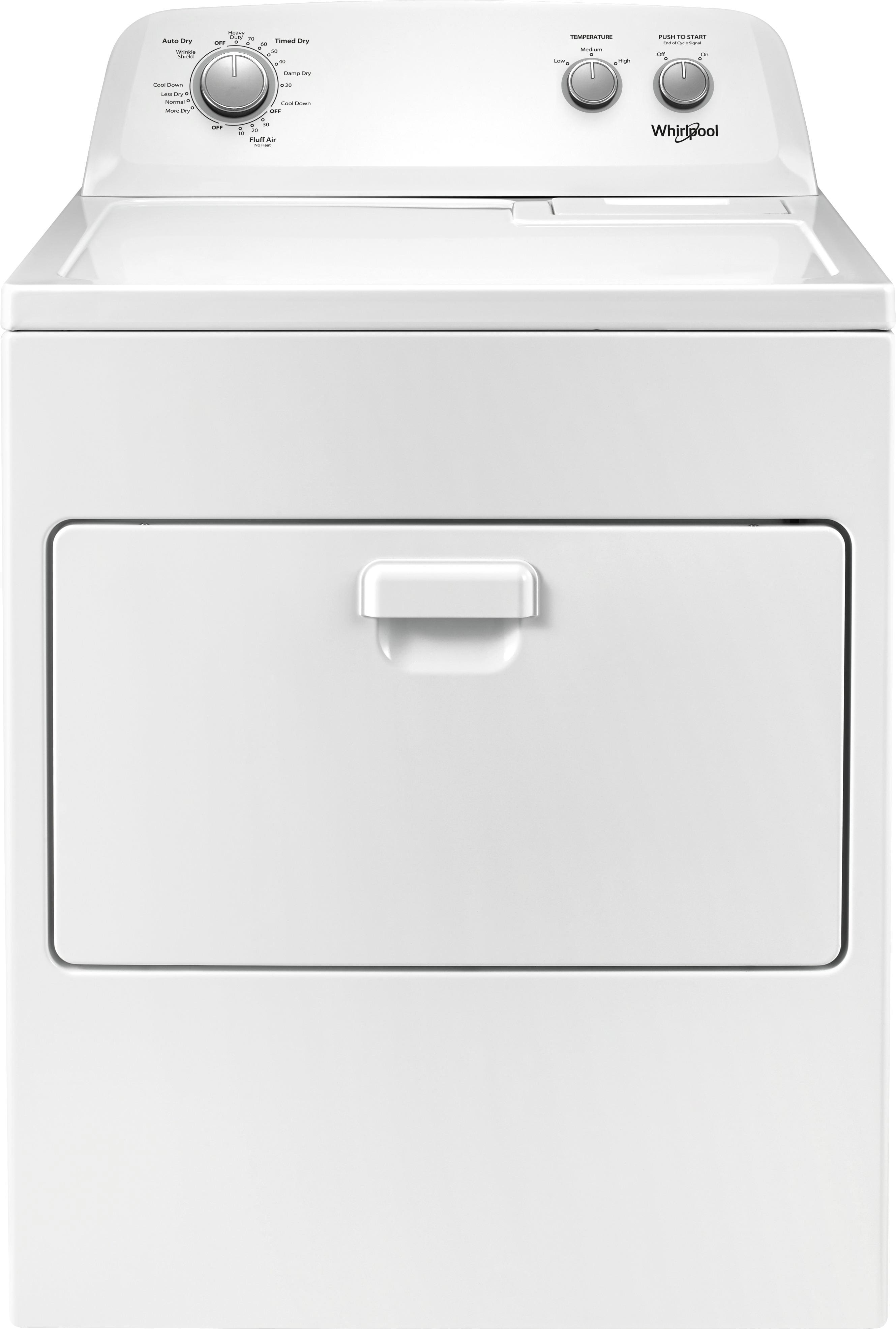 Whirlpool WED4850HW 7 Cu. Ft Dryer ENERGY STAR White - Image 1