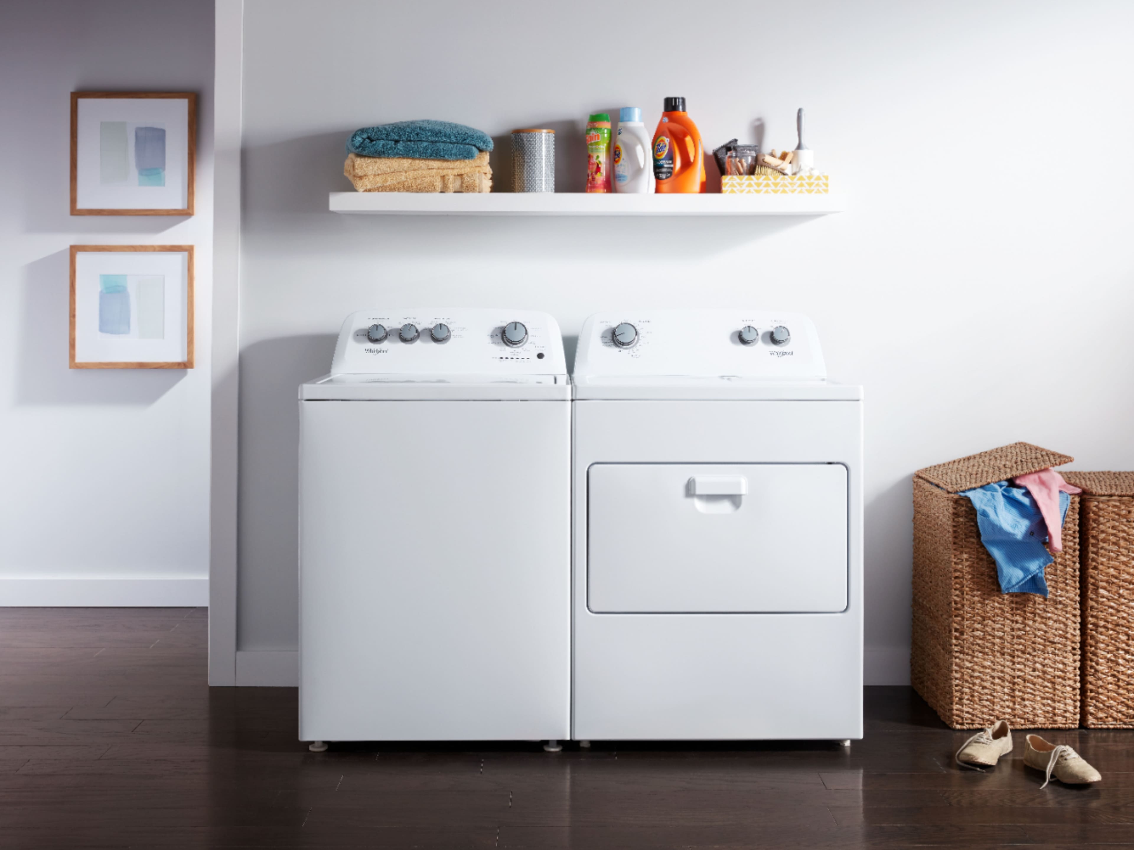 Whirlpool WED4850HW 7 Cu. Ft Dryer ENERGY STAR White - Image 4