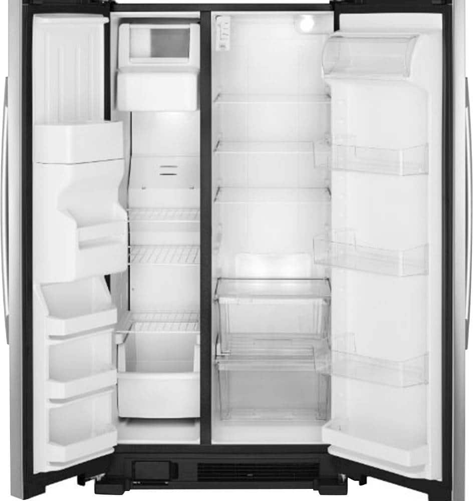 Amana ASI2175GRB 21.4 Cu. Ft 33" Side-by-Side Refrigerator - Black - Image 3