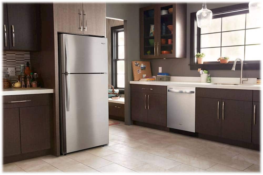 Whirlpool WRT134TFDM 14.3 Cu. Ft Freezer Refrigerator ENERGY STAR - Image 5