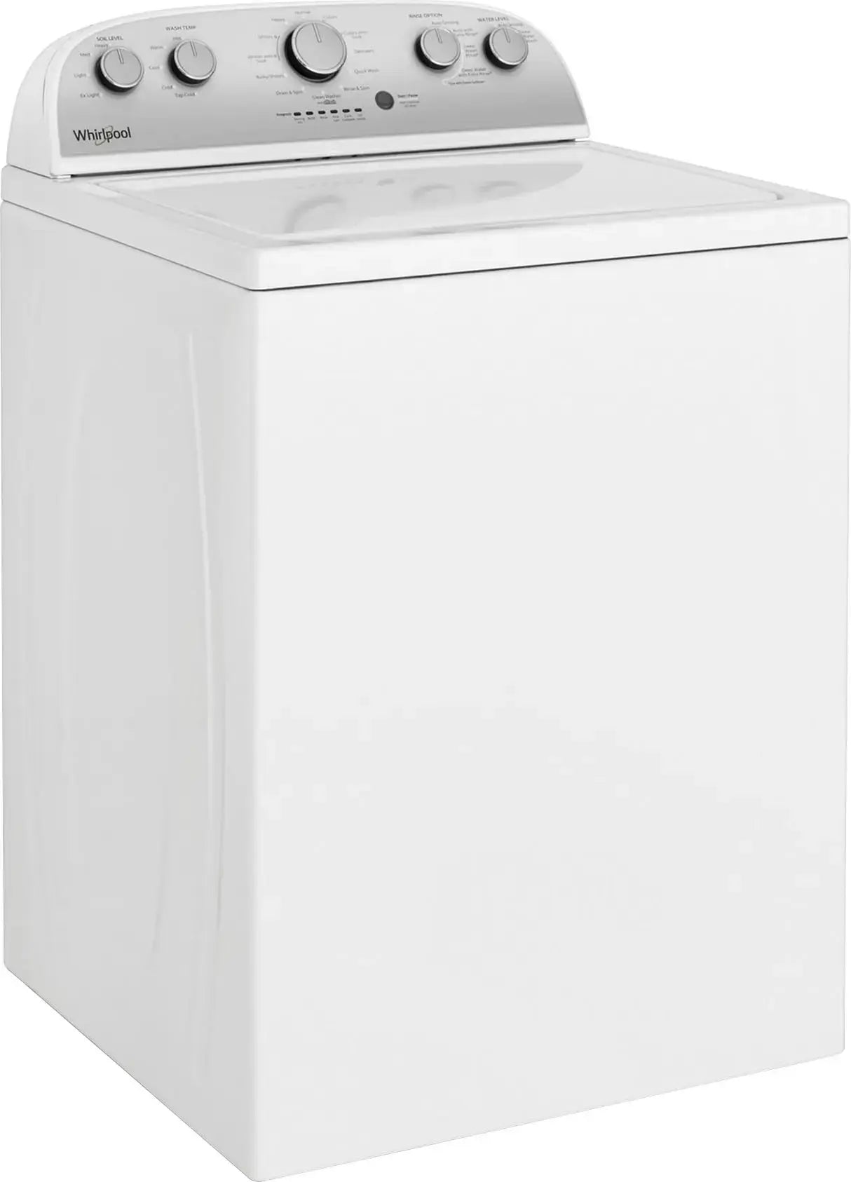 Whirlpool WTW4955HW 3.8 Cu. Ft. High Efficiency Top Load Washer with 360 Wash Agitator - White