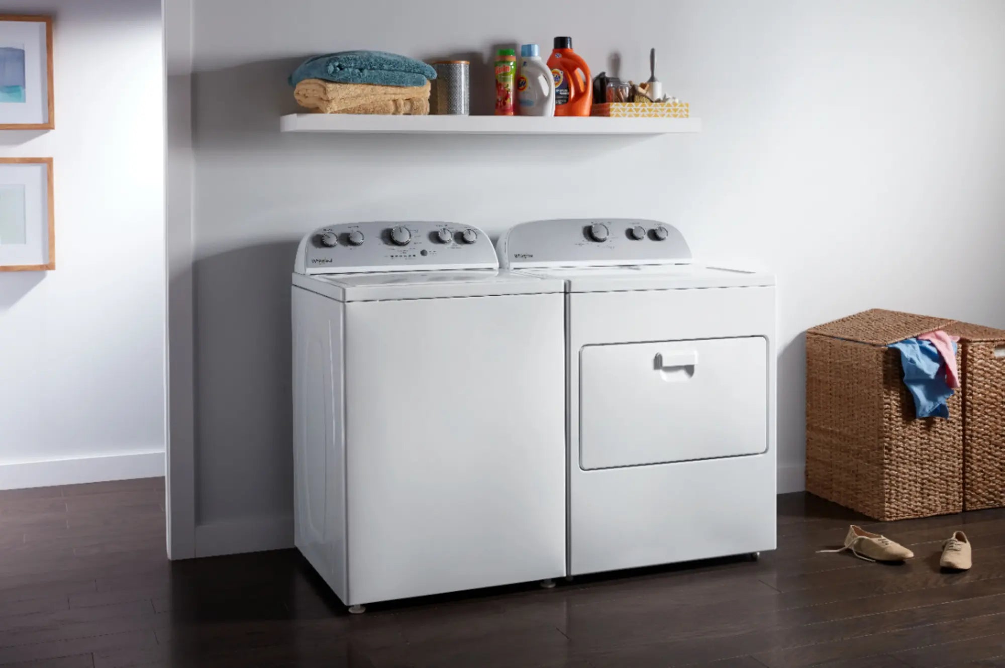Whirlpool WTW4955HW 3.8 Cu. Ft. High Efficiency Top Load Washer with 360 Wash Agitator - White
