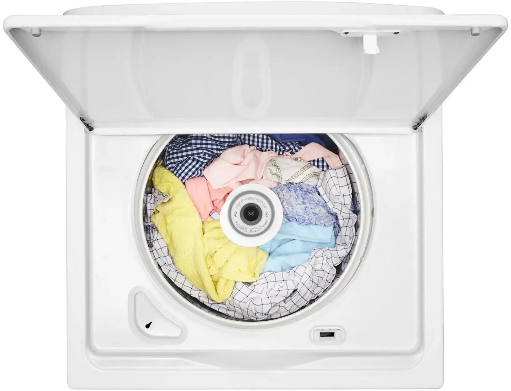 Whirlpool WTW4955HW 3.8 Cu. Ft. High Efficiency Top Load Washer with 360 Wash Agitator - White
