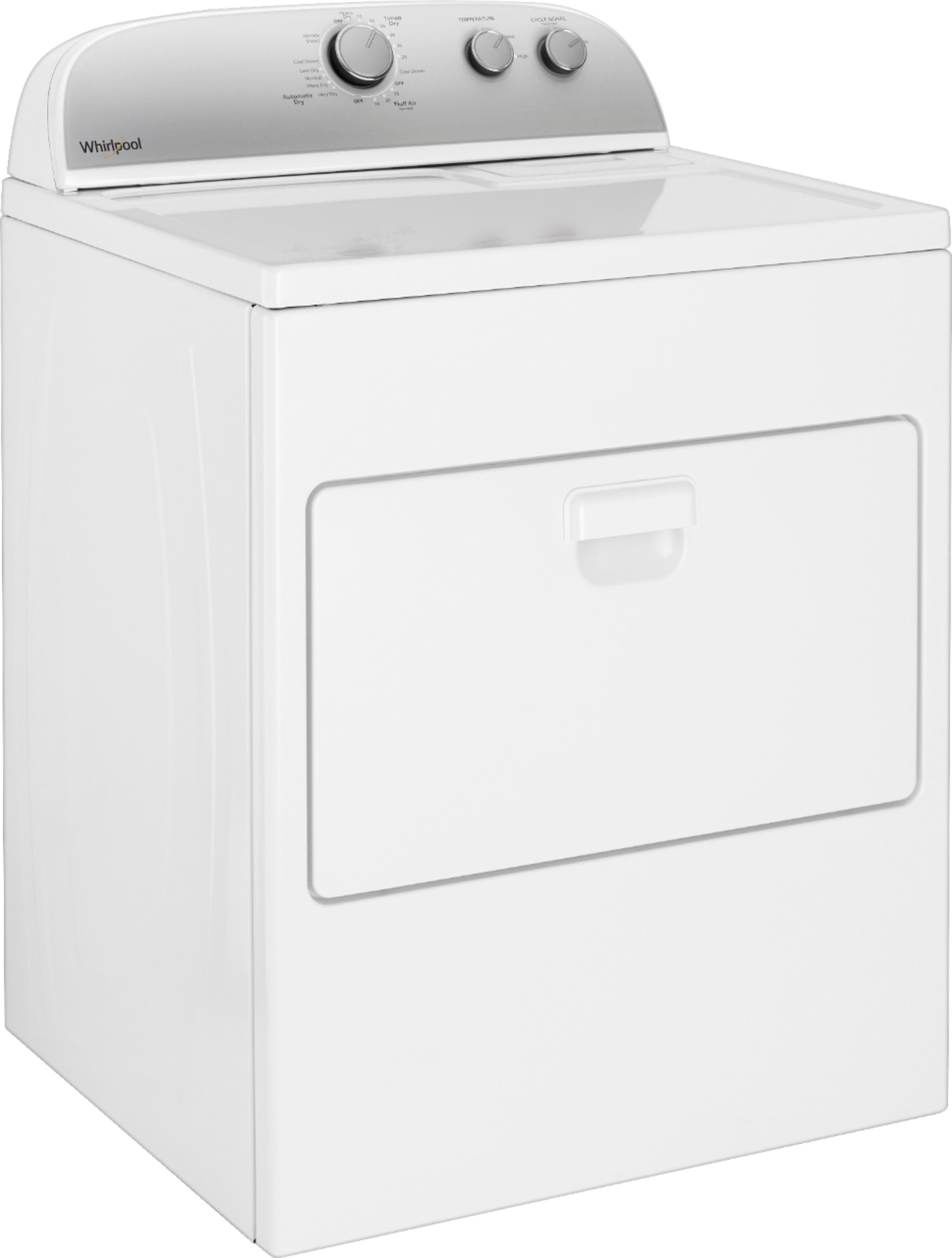 Whirlpool WED4950HW 7 Cu. Ft Electric Dryer ENERGY STAR White - Image 7