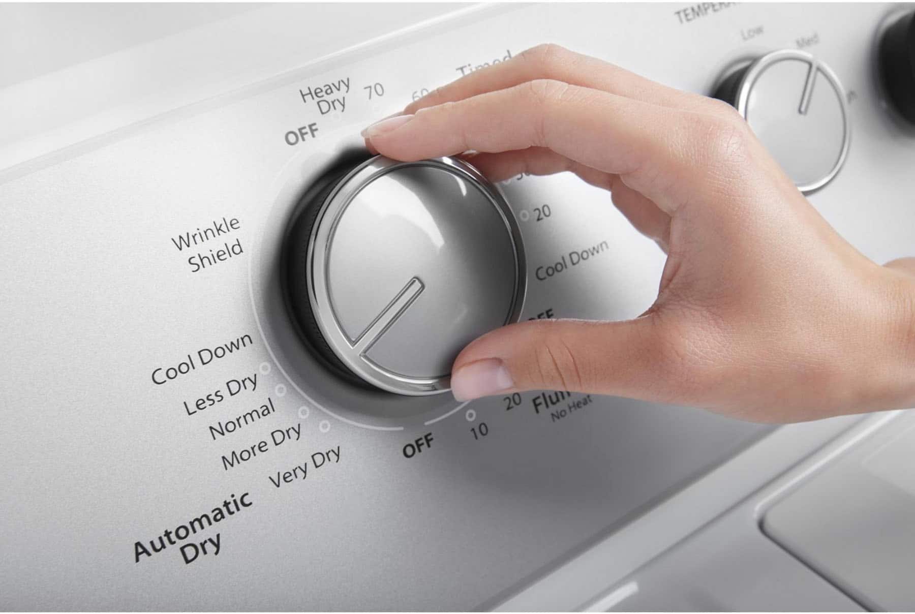 Whirlpool WED4950HW 7 Cu. Ft Electric Dryer ENERGY STAR White - Image 2