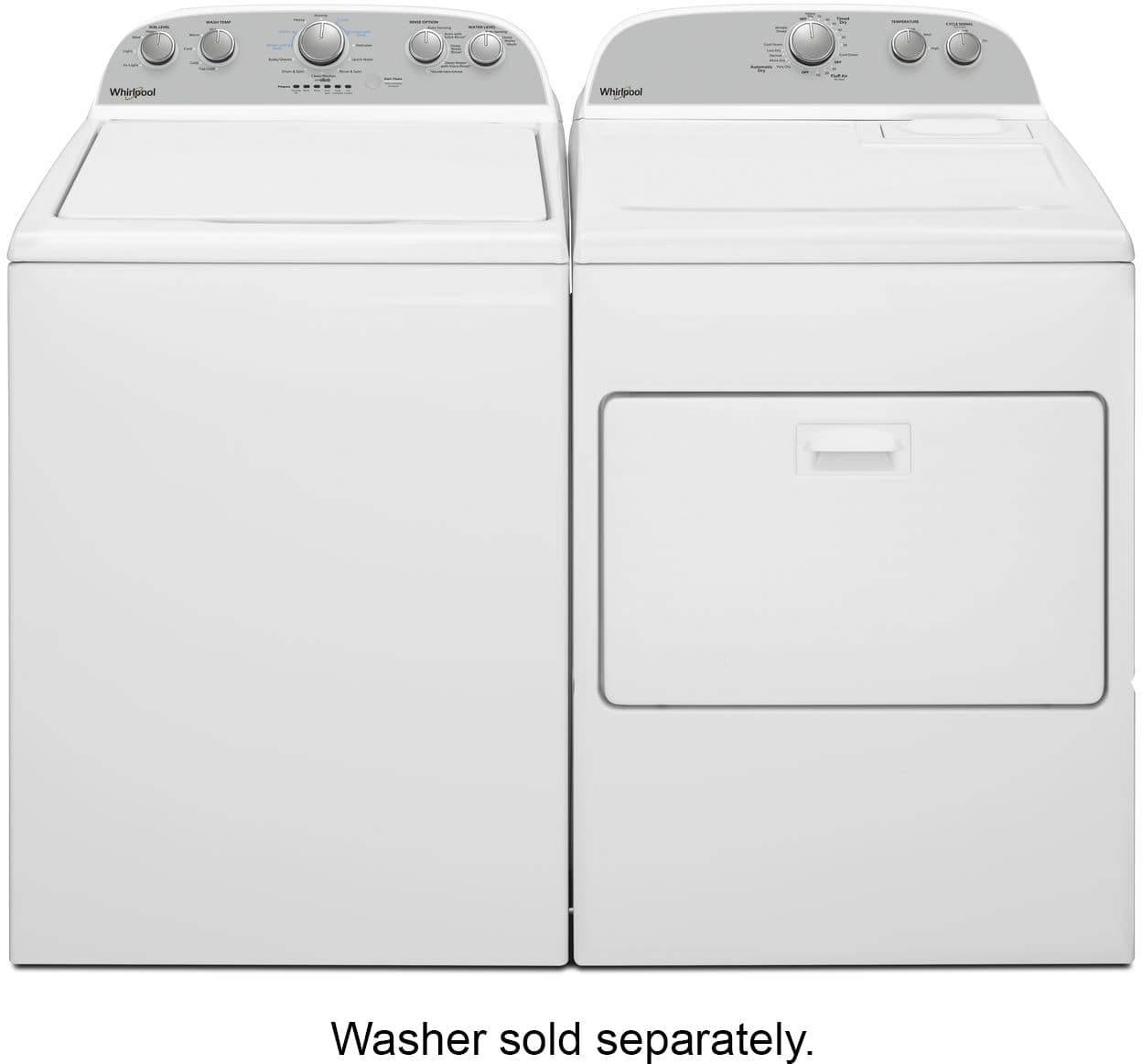 Whirlpool WED4950HW 7 Cu. Ft Electric Dryer ENERGY STAR White - Image 6