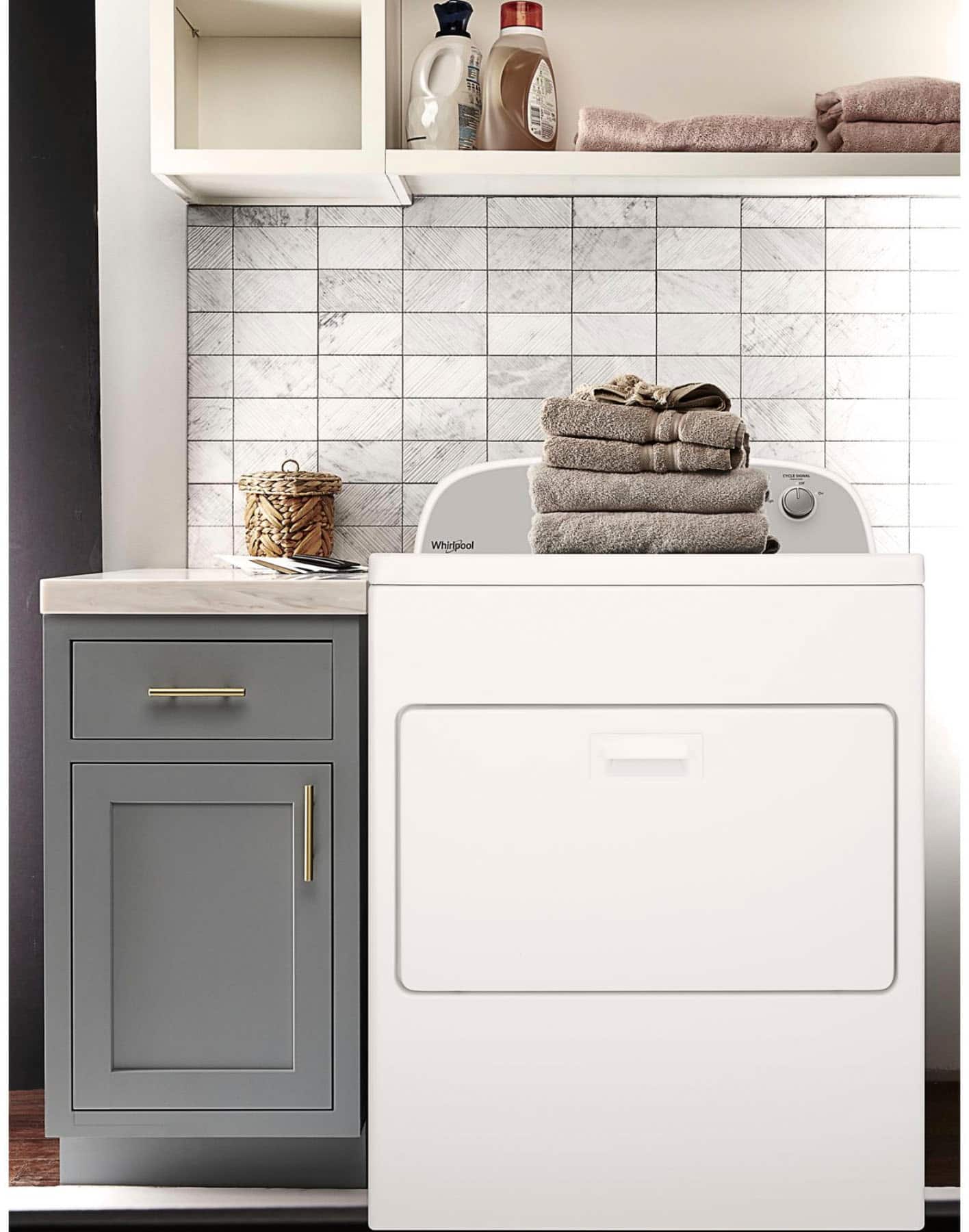 Whirlpool WED4950HW 7 Cu. Ft Dryer ENERGY STAR White - Image 7