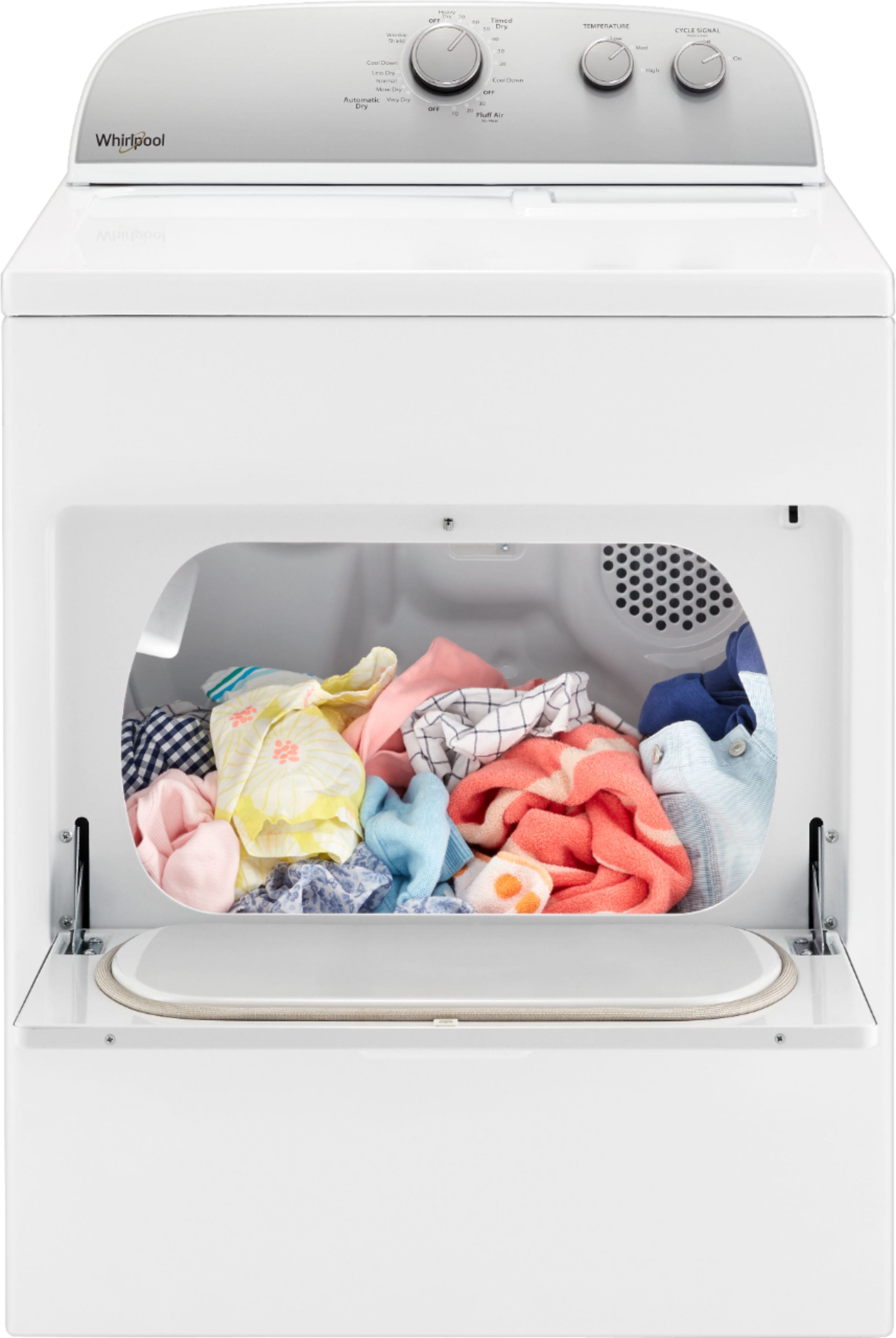 Whirlpool WED4950HW 7 Cu. Ft Dryer ENERGY STAR White - Image 8