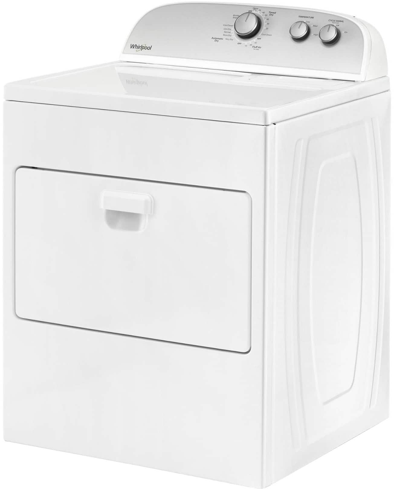 Whirlpool WED4950HW 7 Cu. Ft Dryer ENERGY STAR White - Image 2