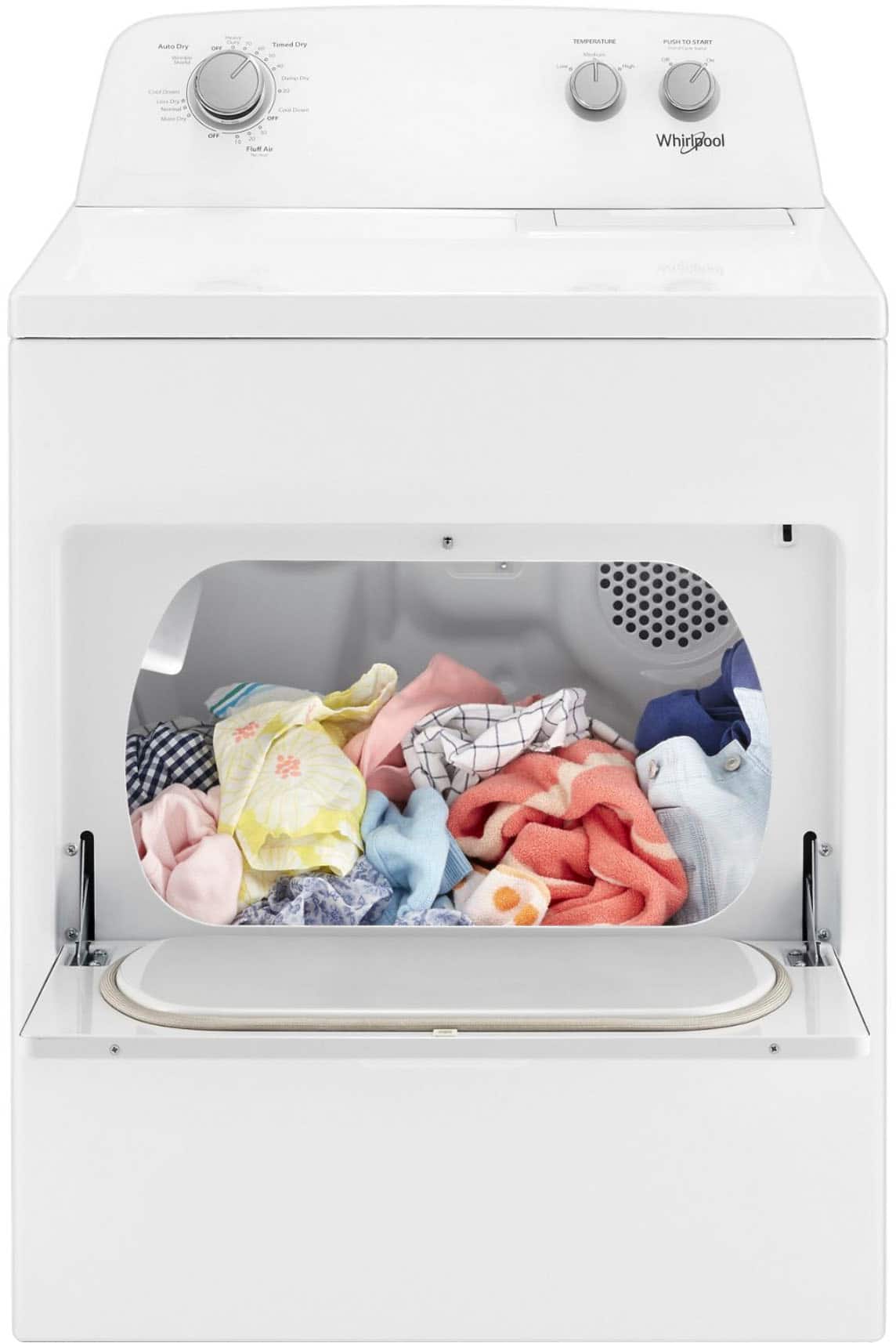 Whirlpool WED4950HW 7 Cu. Ft Dryer ENERGY STAR White - Image 2