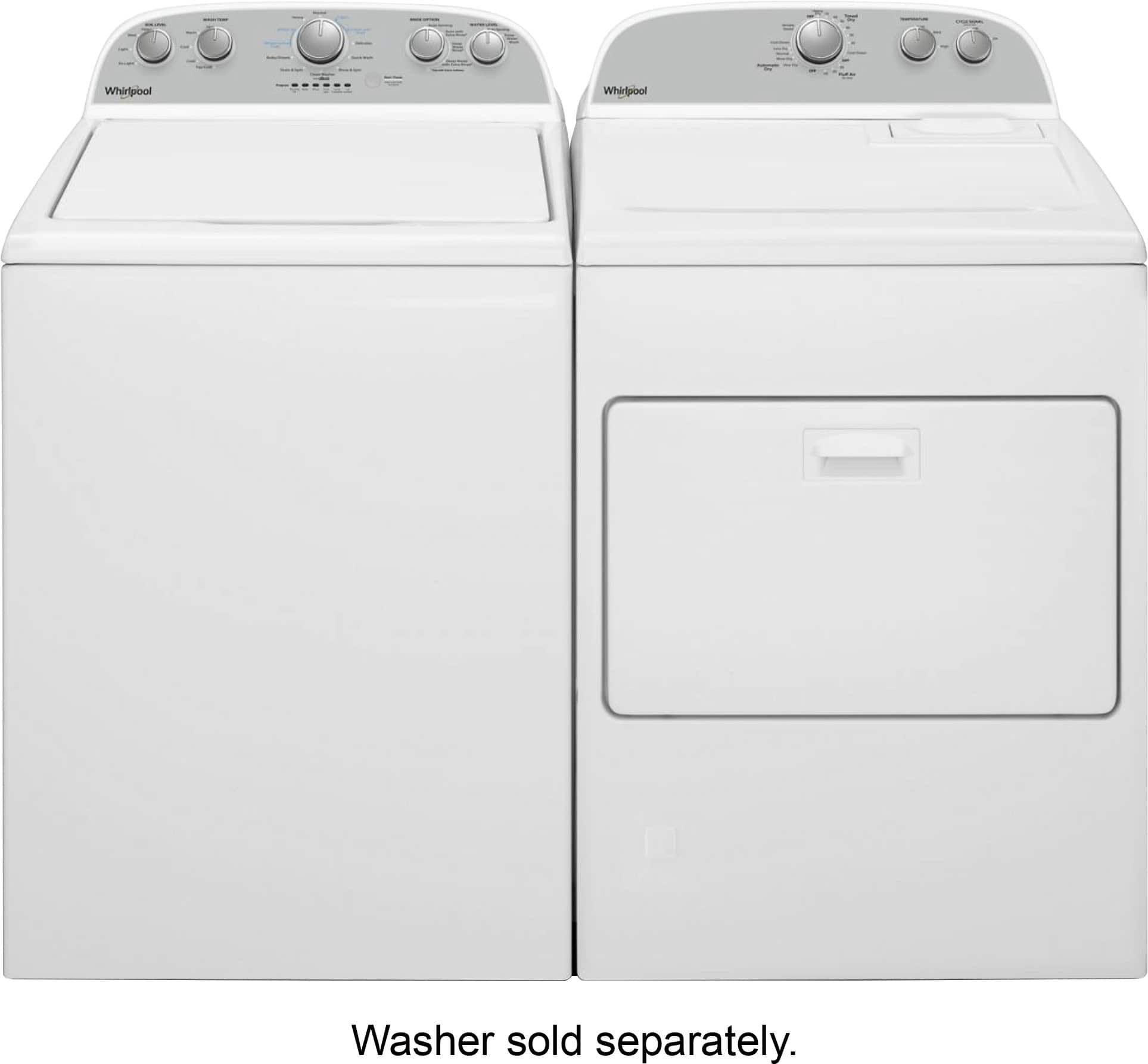 Whirlpool WGD4950HW 7 Cu. Ft Dryer ENERGY STAR White - Image 11